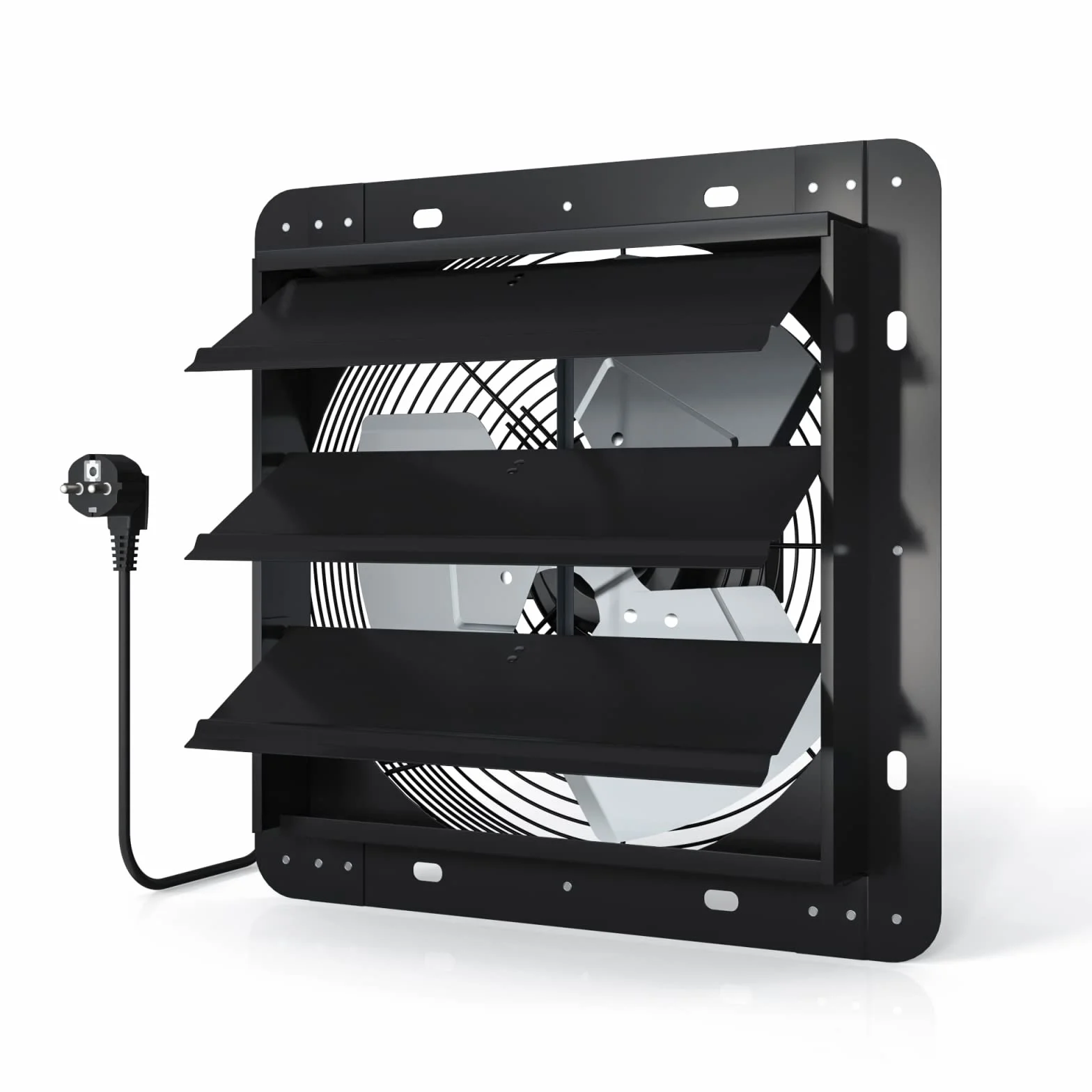 Aygrochy 300mm Ventilador extractor de aire escape, para calefacción, refrigeración, tiendas de crecimiento, hidroponía, uso doméstico, ventilación y extractor de aire.