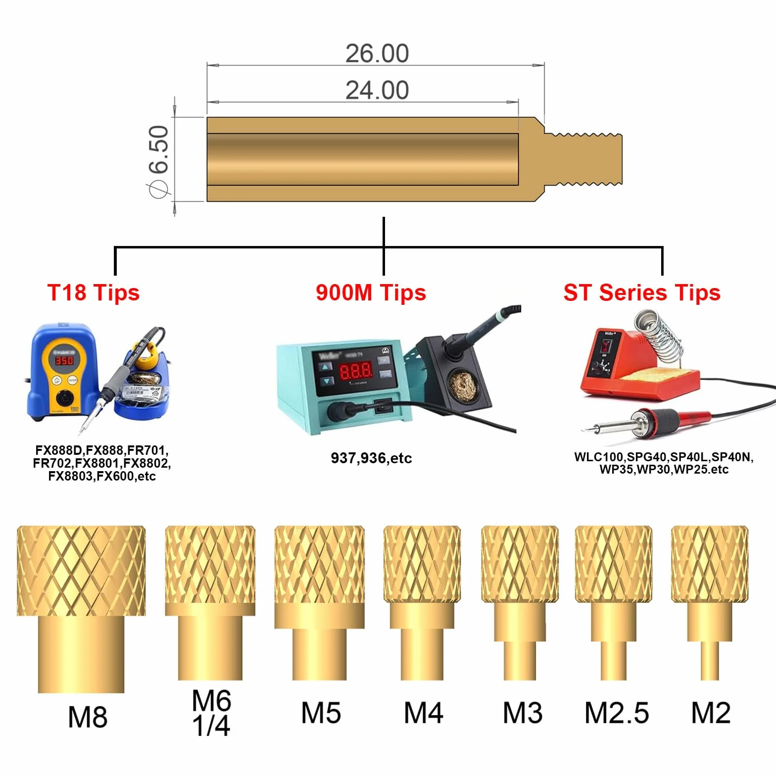 Juego de herramientas de inserción de calor, tuercas de latón, impresión 3D, soldador digital de 60 W y kit de 380 piezas de insertos roscados con puntas de inserción M2 M2.5 M3 M4 M5 M6 (1/4) M8 para