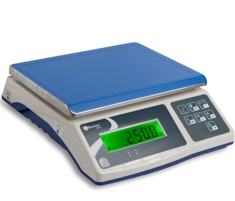 Balanza industrial robusta Baxtran DSN desde 3Kg hasta 30Kg, con batería interna ((6Kg x 0,2g))