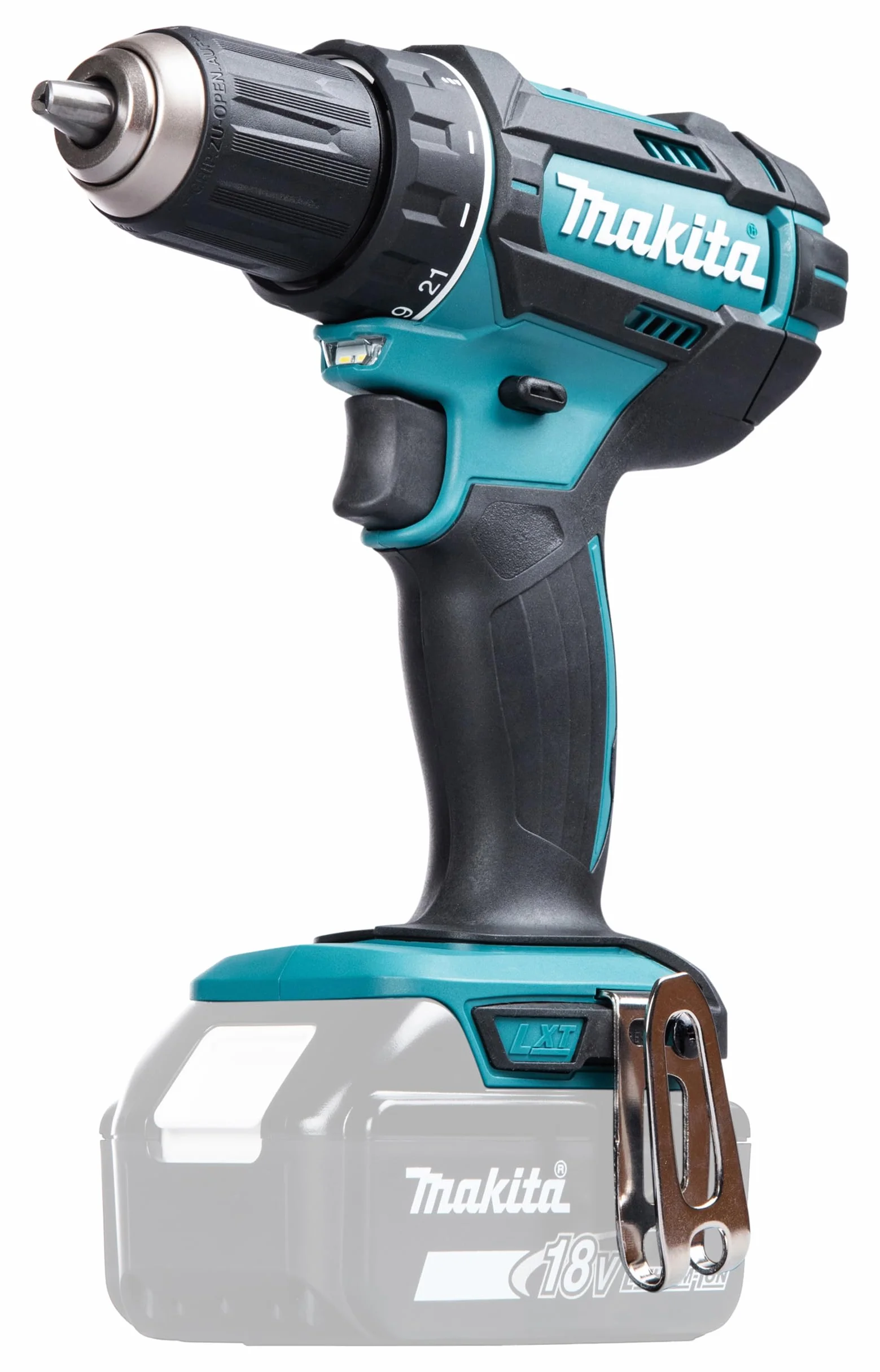 MAKITA DDF482Z -Taladro Atornillador 18V Litio 62 NM, 0 W, 18 V, Negro