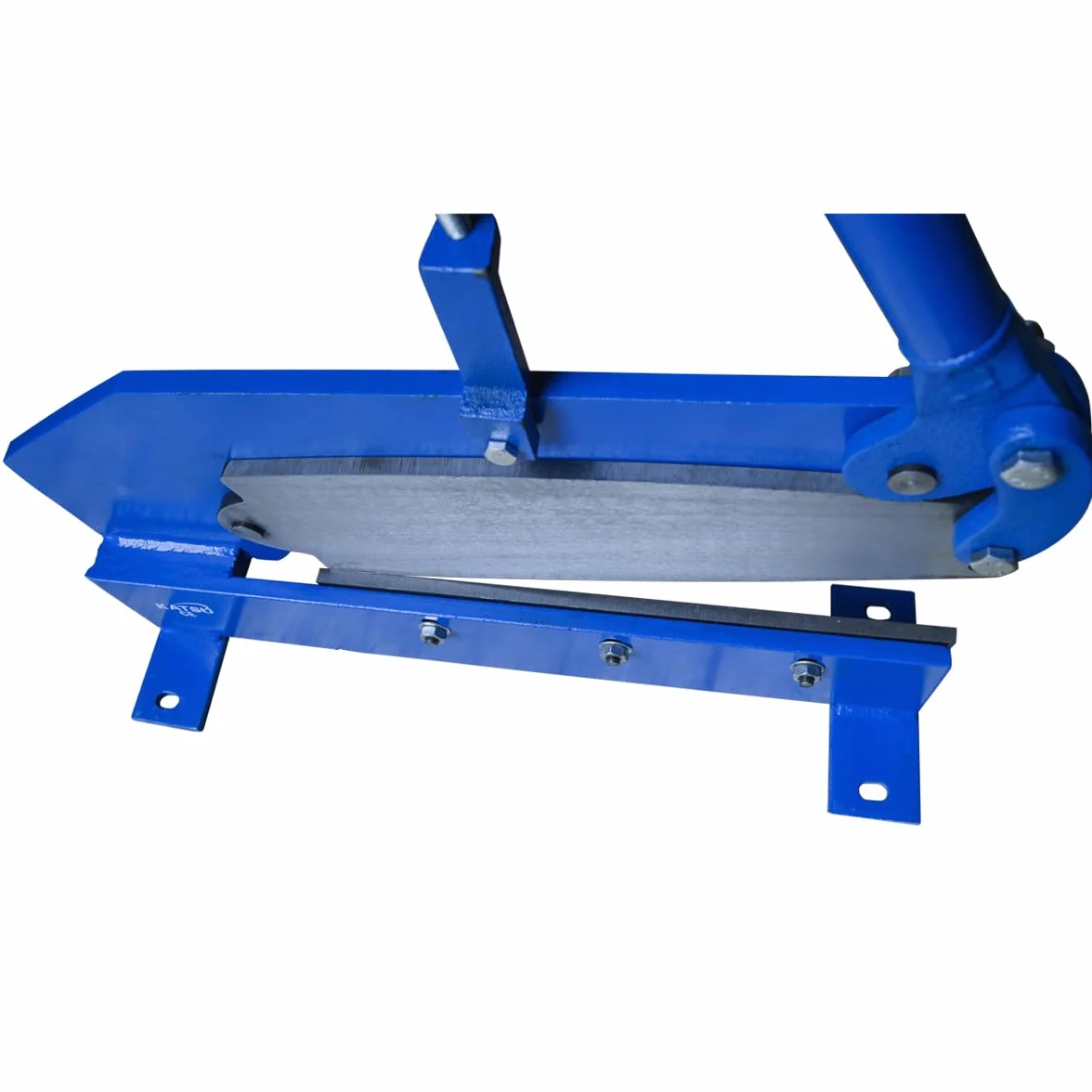 KATSU Cortadora de Cizalla de Metal Manual 300 mm, Placa de Servicio Pesado Tijeras de Corte de Chapa de Acero Plano Corte Preciso Herramienta de Reparación de Automóvil Taller