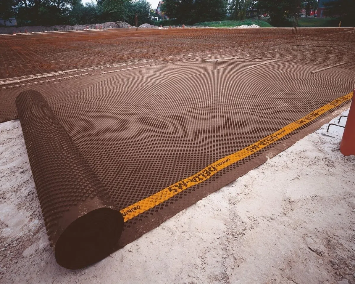 dörken Delta MS corrugada Tren derBaumarkt24 – corrugada pantalla 20 m x 1 m (20 m²)