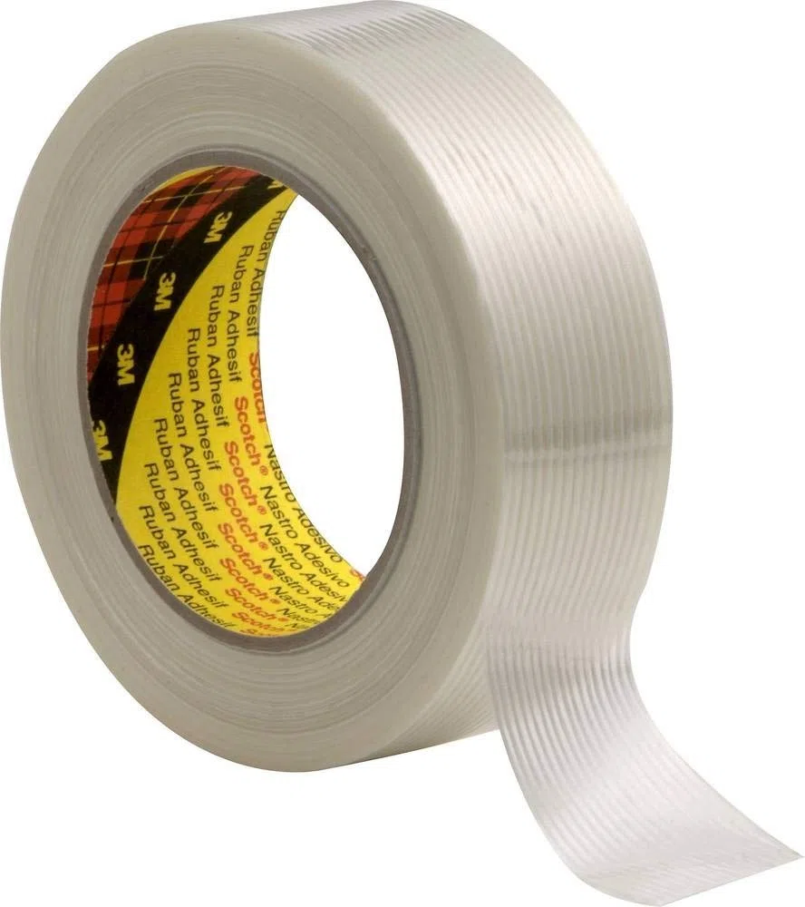 3M 8956 Cinta de Filamentos Horizontales de Uso General, 50 mm x 50 m, 18 unidades