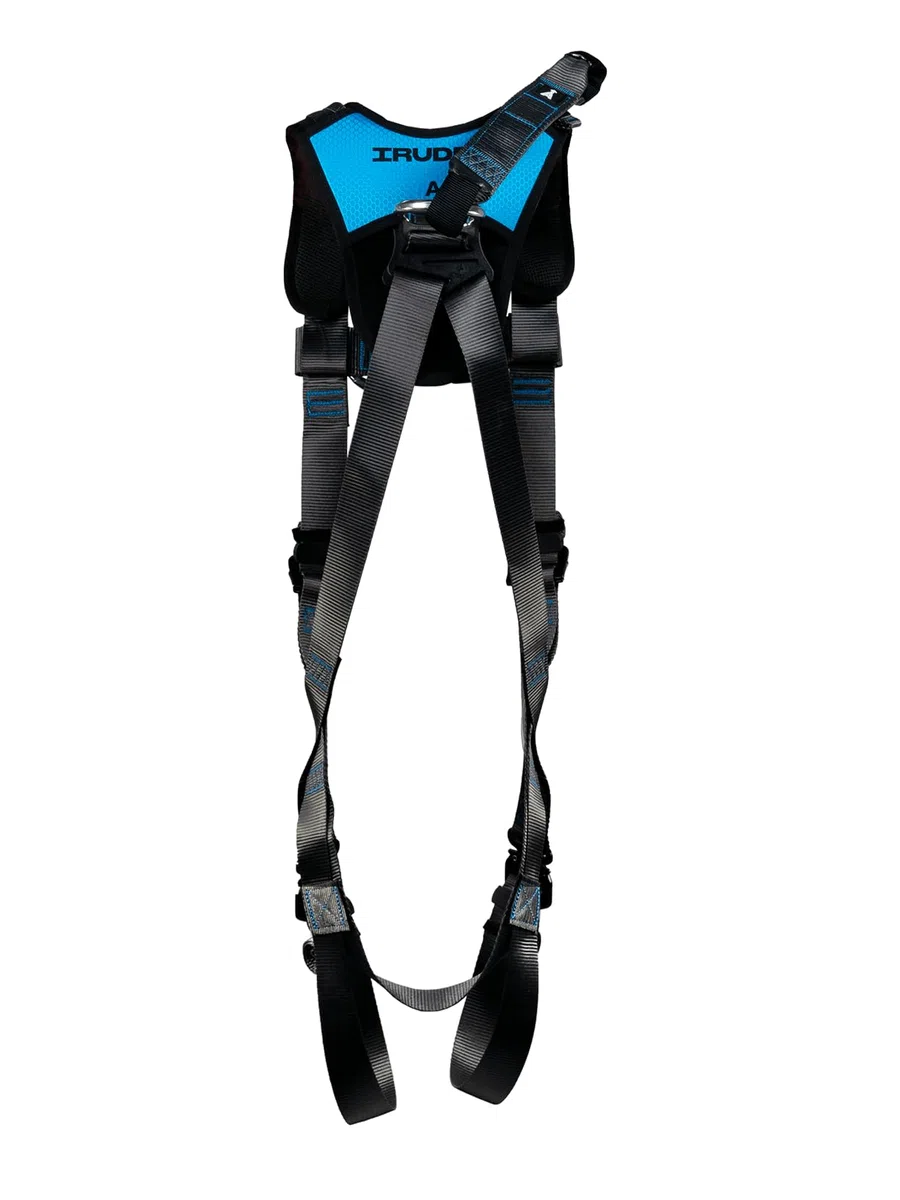 IRUDEK EXPERT 1 PRO S-M – Arnés de seguridad con anillas dorsal y esternal, extensión dorsal, hebillas automáticas K-EASY acero zincado, acolchado RIPSTOP, sistema ANTISLIP, chip NFC Ready, EN 361