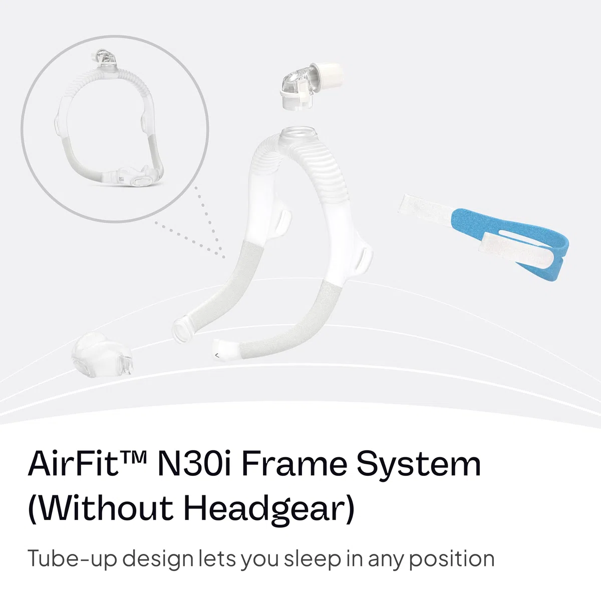 Airfit N30i Standard System - Cojín pequeño y ancho