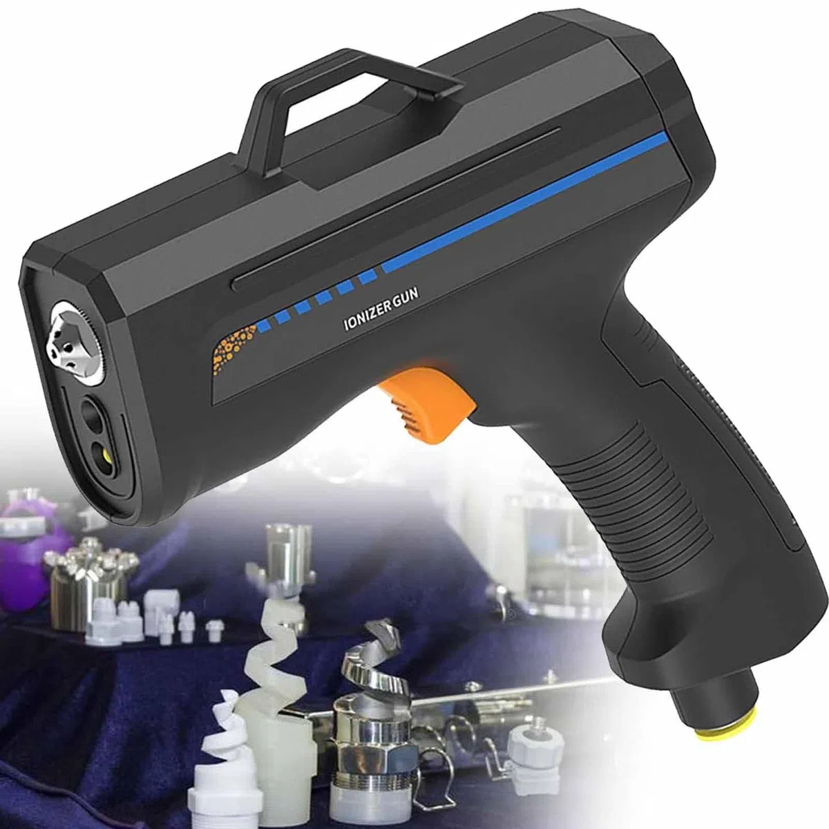 Ionizador Antiestático,Eliminador Electrostático,Pistola Antiestática Portátil,Eliminador Estática Aire Ionizante,Para Eliminación Polvo Y Electricidad Estática