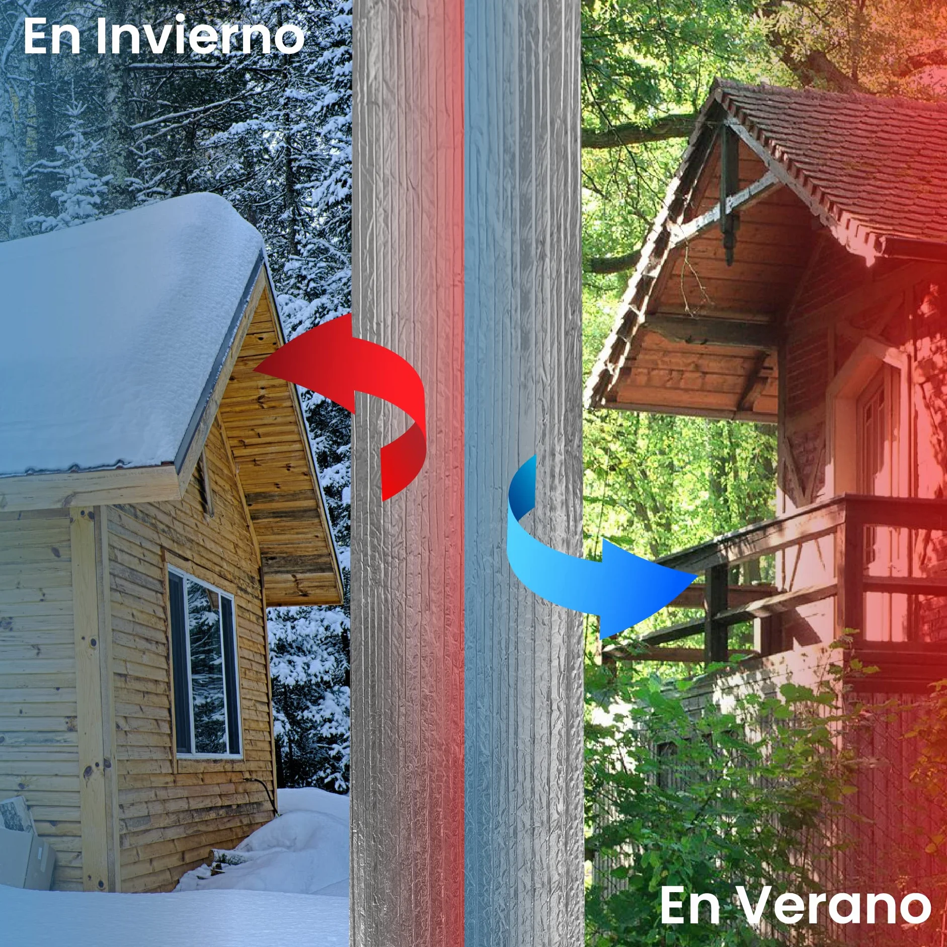 Aislante Térmico Reflexivo de Aluminio y Burbujas 0.5x25 m (12.5 m²) + 2 Rollos Cinta de Aluminio 50 mm x 10 m - Frío y Calor - Viviendas, Caravanas, Campers, Buhardillas, Uso Industrial