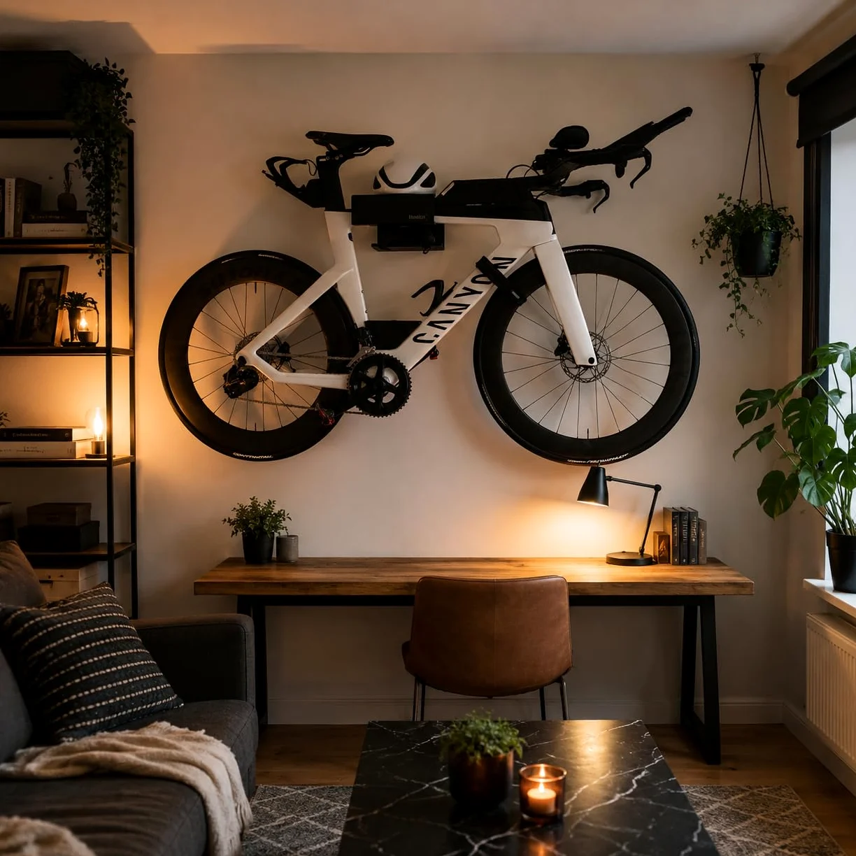 Soporte Bicicletas Pared – Colgador Bicicleta – Bike Stand – Soporte Bici – Soporte De Pared Para Bicicleta – Cuelga Bicicletas (Black)