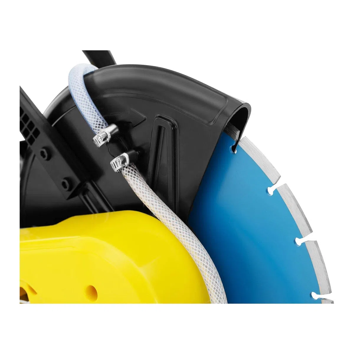 MSW Cortadora De Disco Máquina Para Hormigón A Gasolina TS-2500 (Profundidad de corte de 100 mm, Disco de corte de 300 mm, 2.500 W de potencia)