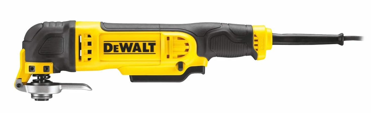 DeWALT DWE315 -Herramienta multifunción oscilatoria QS, Negro/Amarillo