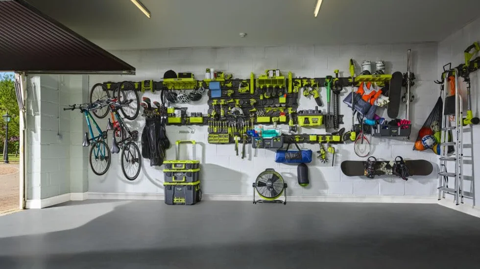 RYOBI RSLW309 - Organizador de contenedores extraíbles y separadores ajustables - Carga máxima: 9 kg - Sistema RYOBI LINK