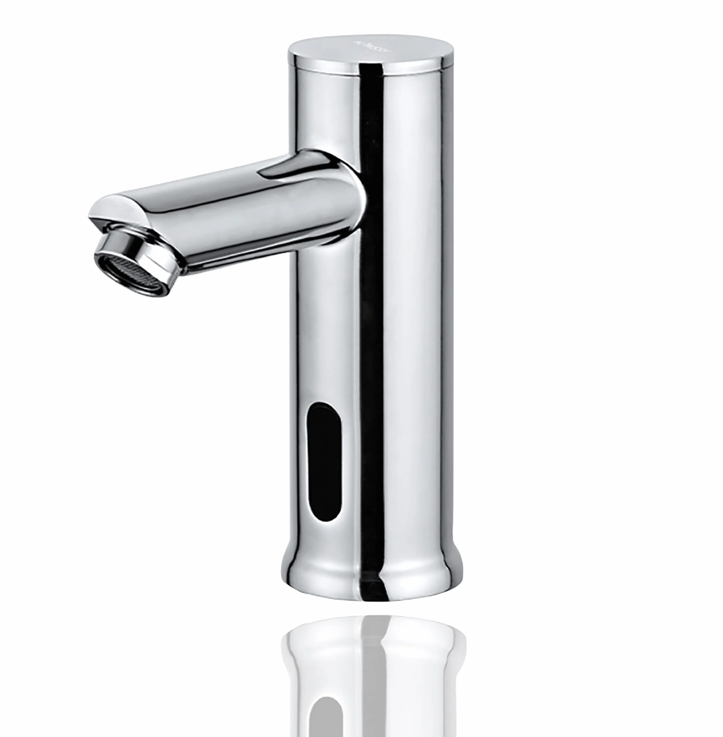 Grifo Electrónico Bajo con Sensor, Grifo Automático de 1 Agua, Sensor Infrarrojo sin Contacto, Mezclador de Agua Fría y Caliente, Latón Cromado Resistente (1 Agua)