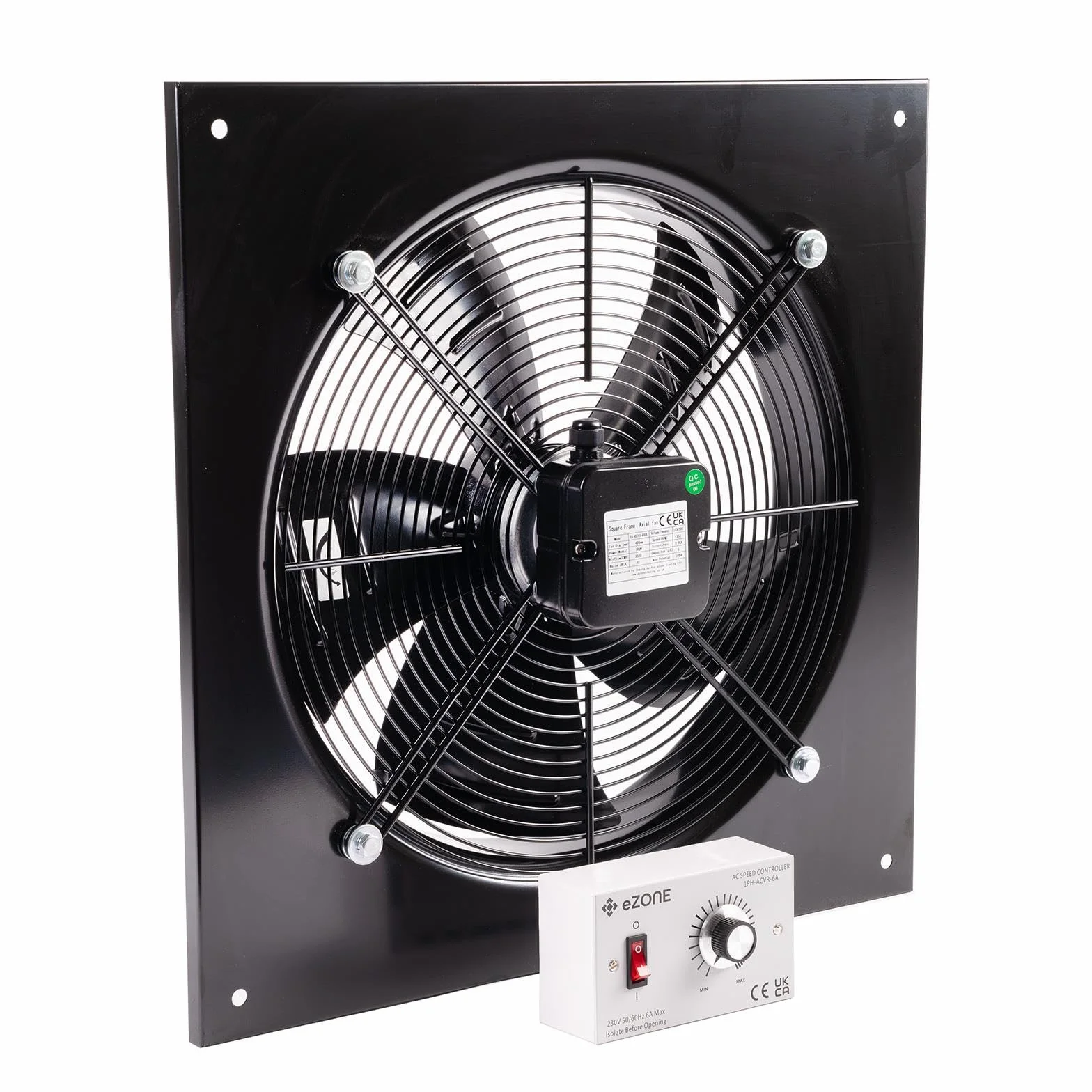 Extractor Ventilador Controlador de Velocidad 6A 230V Industrial y Comercial Edificio Ventilación Restaurante Para llevar Almacén
