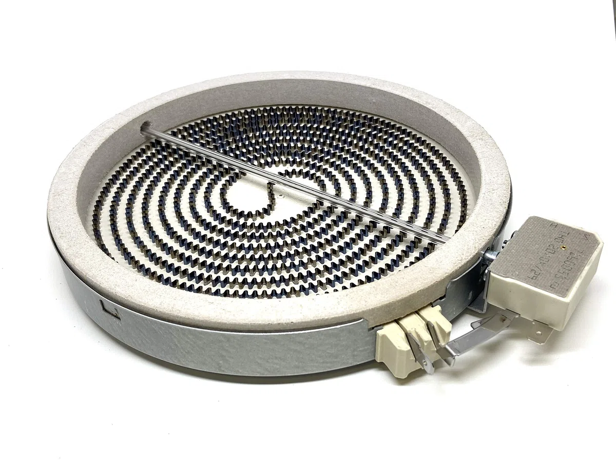 Eika | Resistencia vitrocerámica simple zona | 2002032812 | 1800 vatios. 230 voltios | Øext. 200mm y Øint. 175mm | Pieza original de fabricante para encimeras vitrocerámicas.