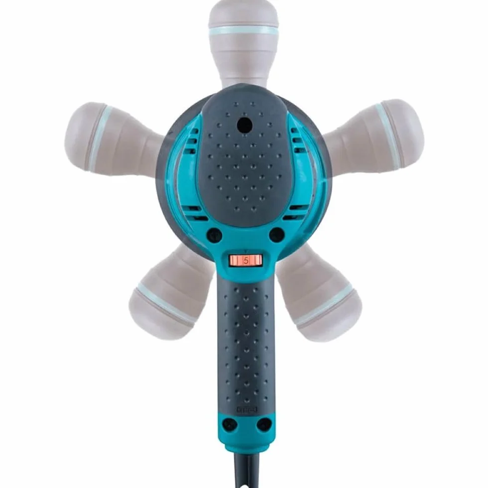 Makita BO5041 - Lijadora eléctrica con cable Rotorbital 125Mm 300W, Negro