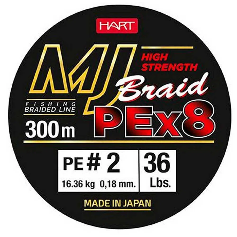 B/300m HART MJ BRAID 0,20 mm