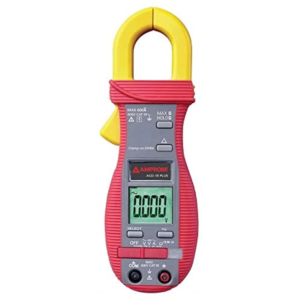 ACD-10 PLUS Pinza amperimétrica 600A AC, Capacidad, Frecuencia