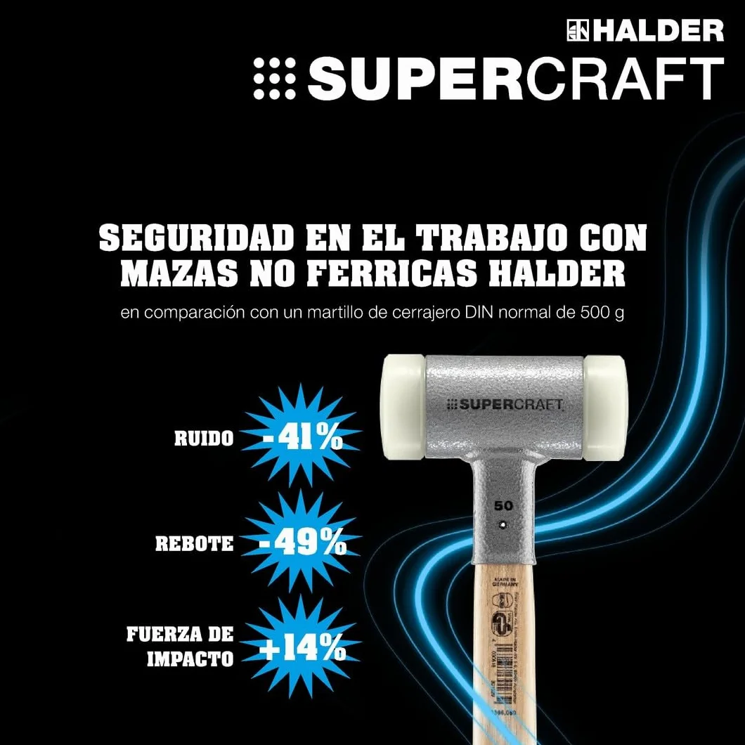 MAZA CABEZAS NYLON BLANCO 35MM-335MM M/MAD HALDER HALDER