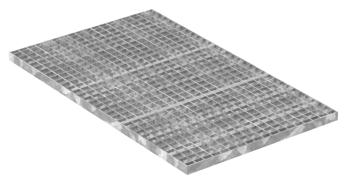 Fenau | Rejillas industriales Dimensiones: 1000 x 600 x 30 mm (MW: 30/30 mm) - Espesor del material: 3 mm - Carga sobre ruedas: 2,29 kN/Carga superficial (m²): 11,76 kN