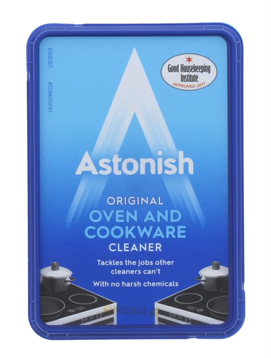 Tres paquetes de limpiador de horno y utensilios de cocina original de Astonish 150 g