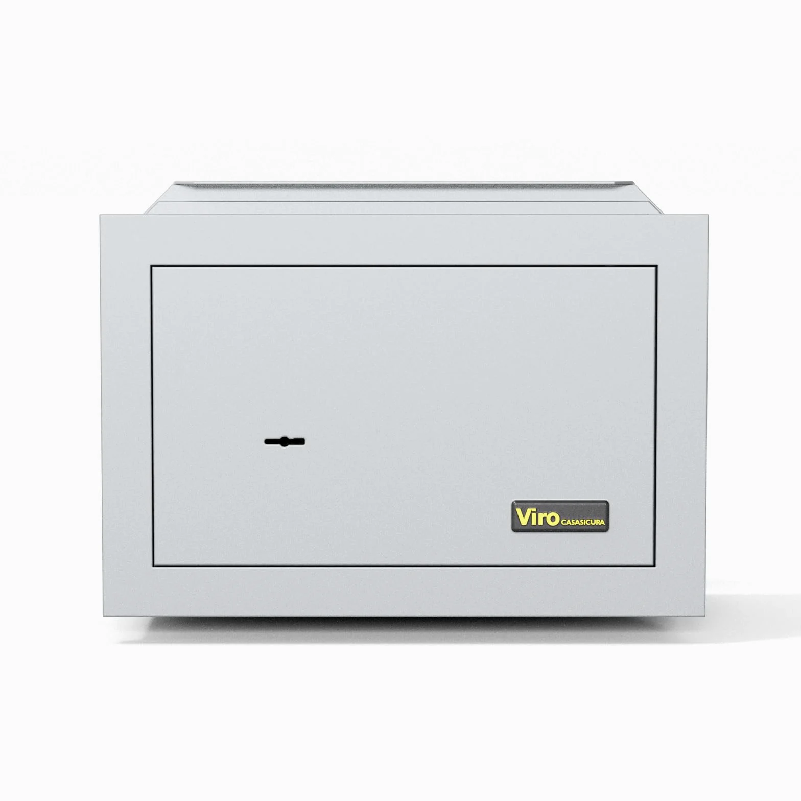Viro Casasicura, Caja Fuerte de Pared, mecánica empotrada, Cierre con Llave de Doble Mapa, 310 x 200 x 200 mm