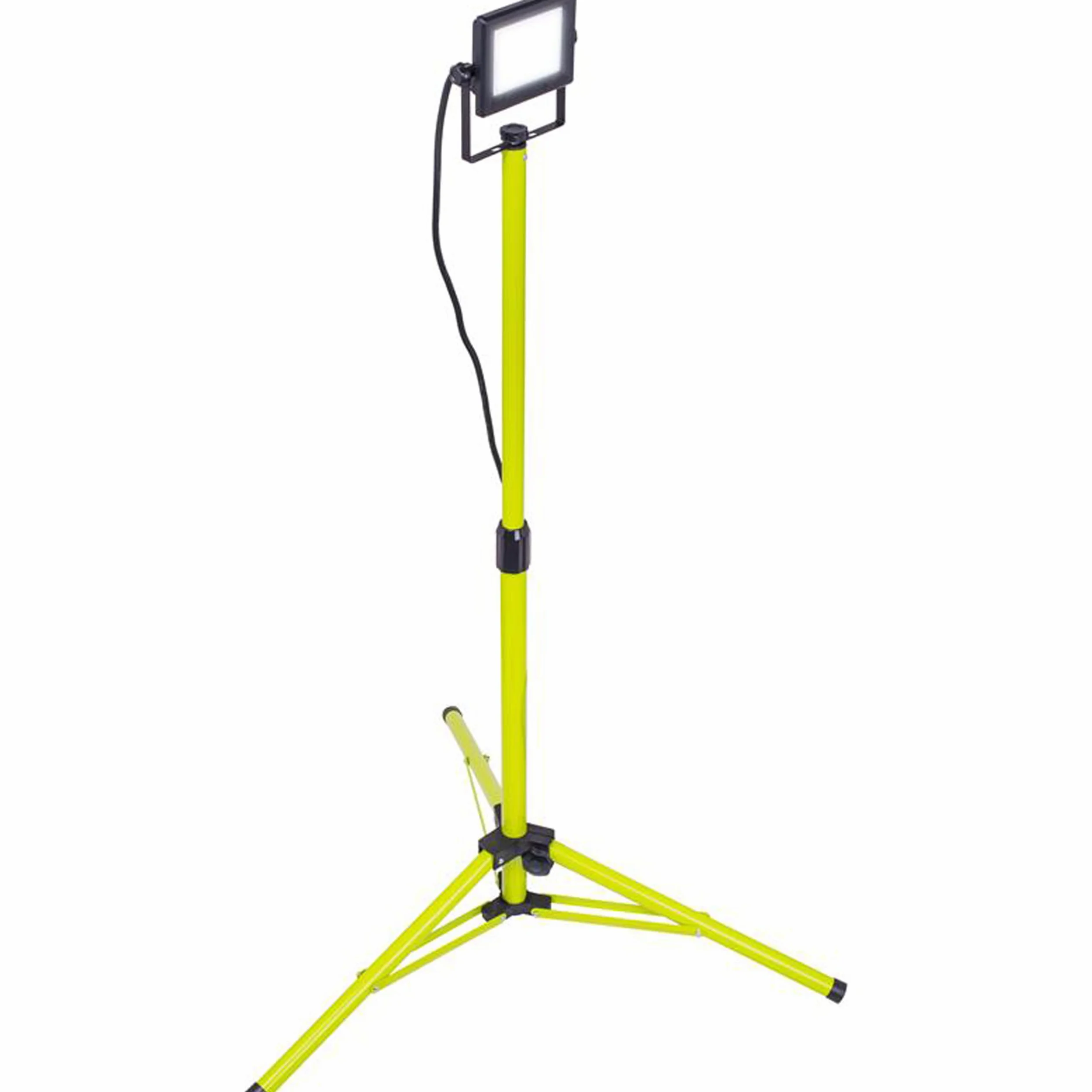 Luceco Foco de Trabajo Trípode 50W, Luz Portátil IP65 Impermeable, Lampara LED Portátil para Obras, Jardines, Automóviles, Garajes