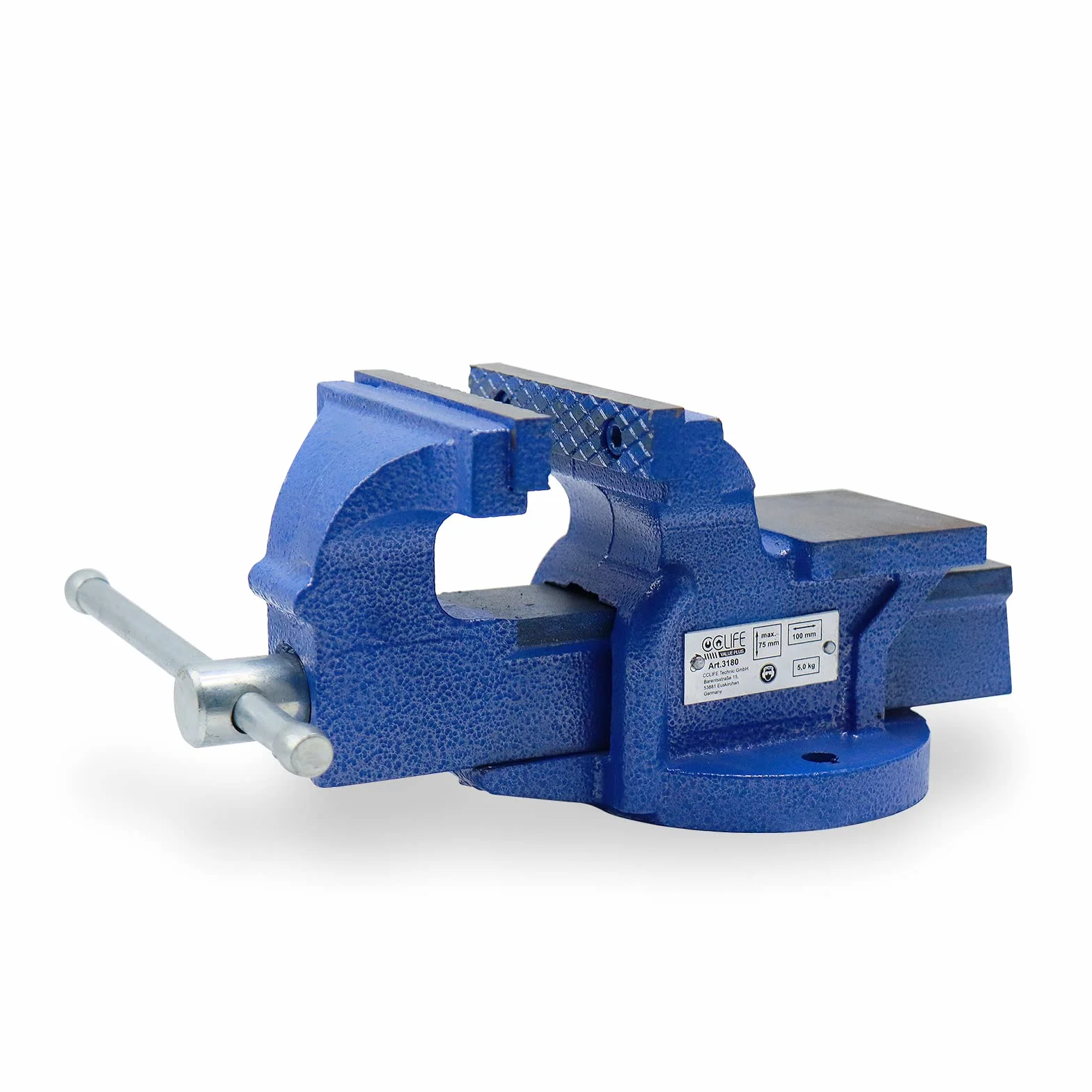 CCLIFE Tornillo de Banco 100mm/125mm Tornillo para Banco de Trabajo
