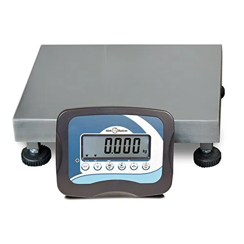 Bascula industrial de suelo TZ de 15Kg, 30Kg, 60Kg y 150 Kg con 2 tamaños de plato ((30Kg x 5g) (40x30cm))