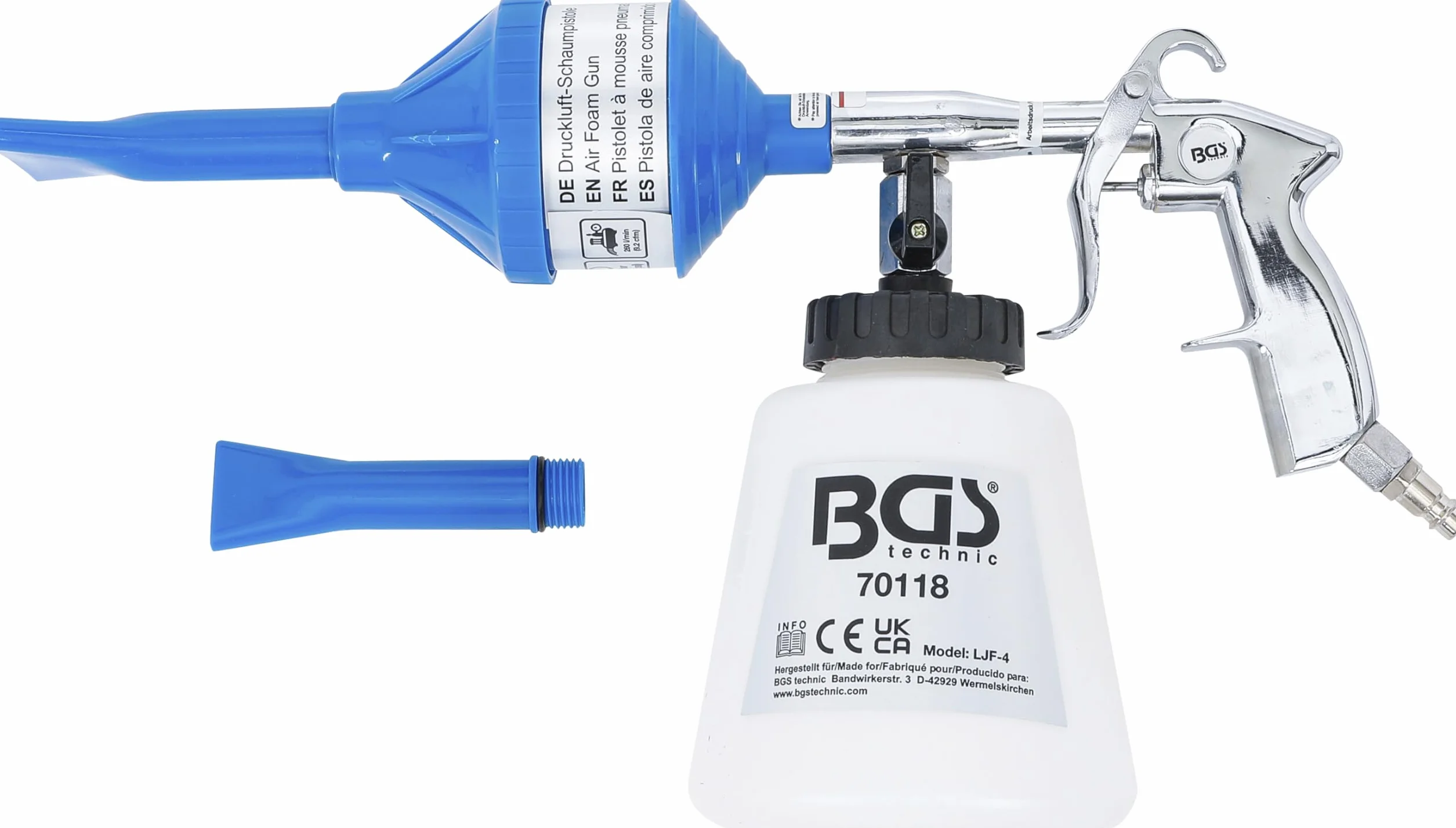 BGS 70118 | Pistola de espuma de aire comprimido