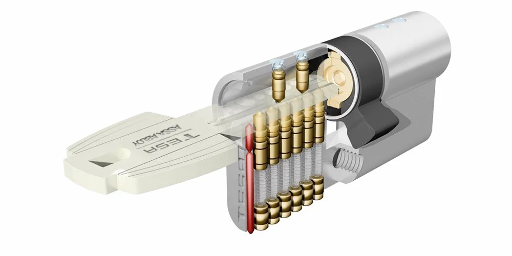 TESA - Bombillo Seguridad Laton T80 Tesa 30X40 Mm