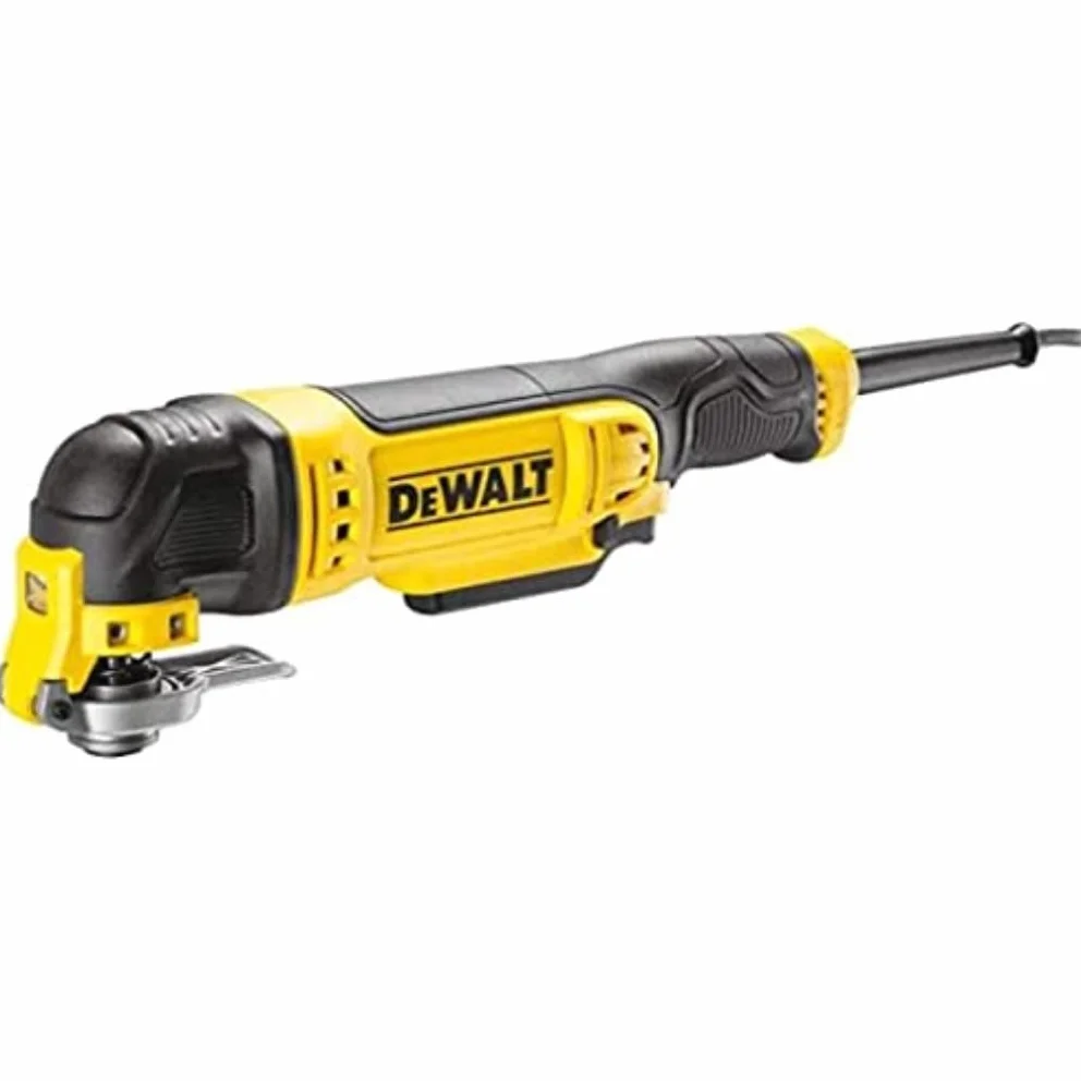 DeWALT DWE315 -Herramienta multifunción oscilatoria QS, Negro/Amarillo