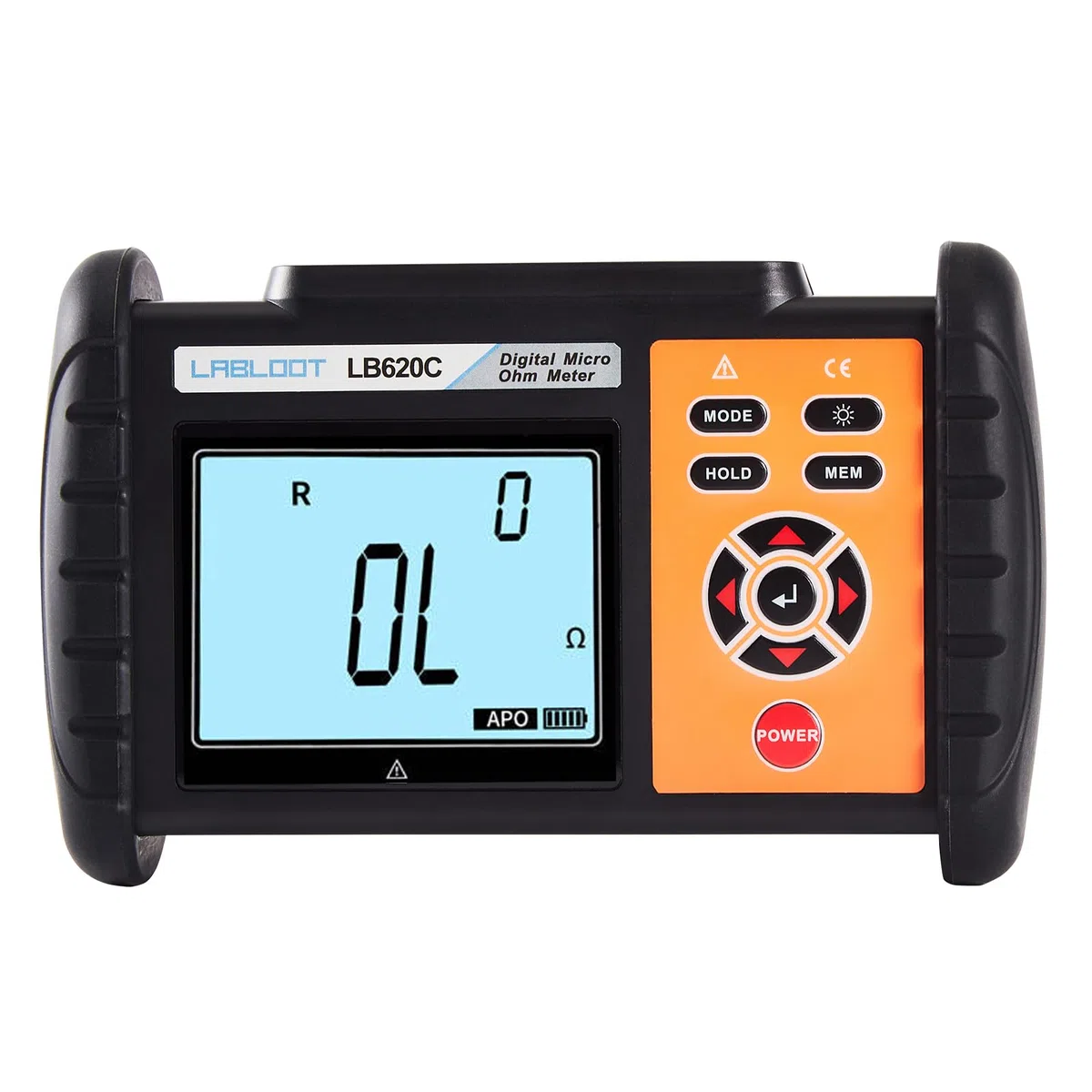 LB620C - Medidor digital de baja resistencia CC (equivalente a microohmios, conectores/comprobador de resistencia del motor)