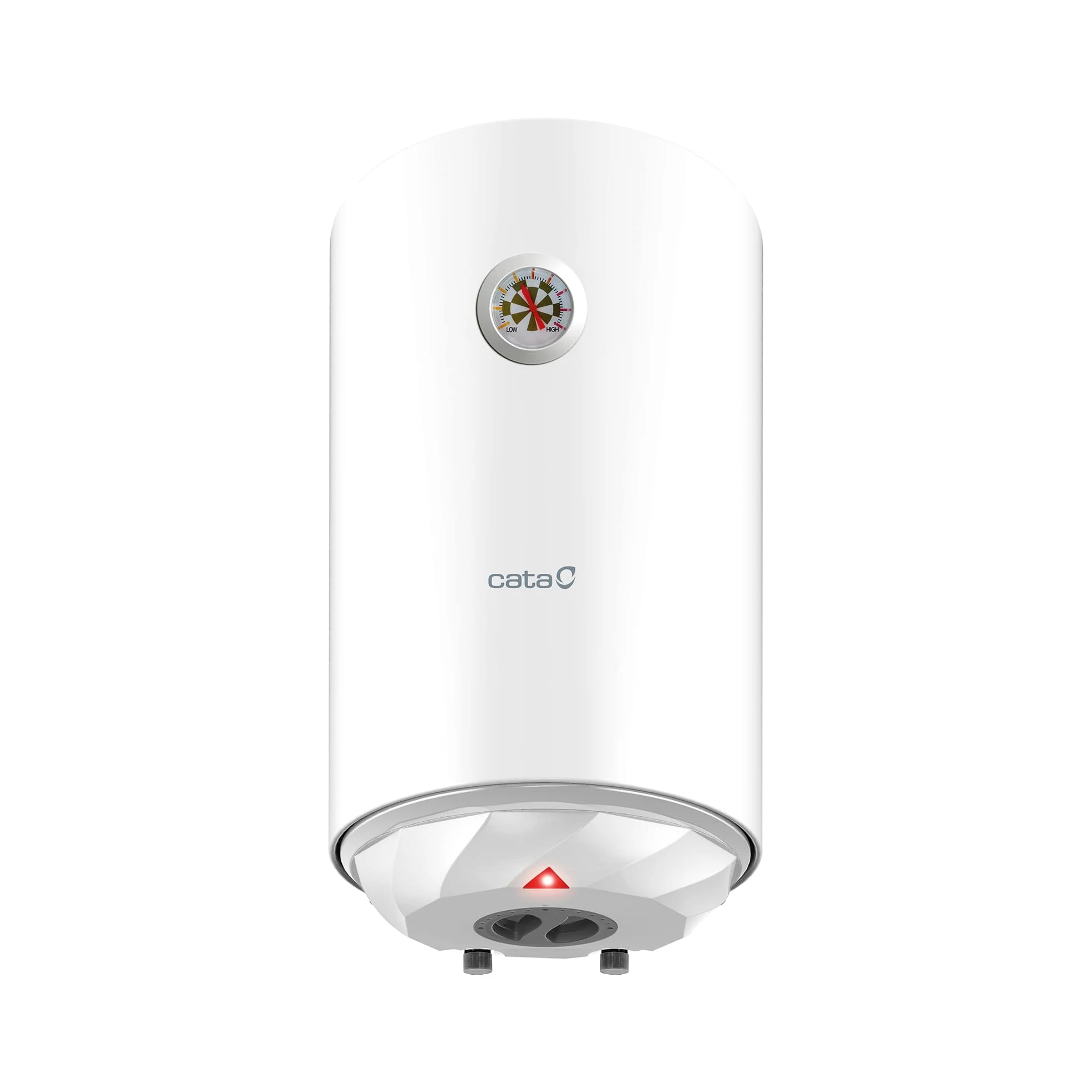 Cata Termo Eléctrico CTR-30-M Forma Redonda 30L Instalación Vertical Display Mecánico Modo ECO Superaislamiento Potencia 1500W Color Blanco