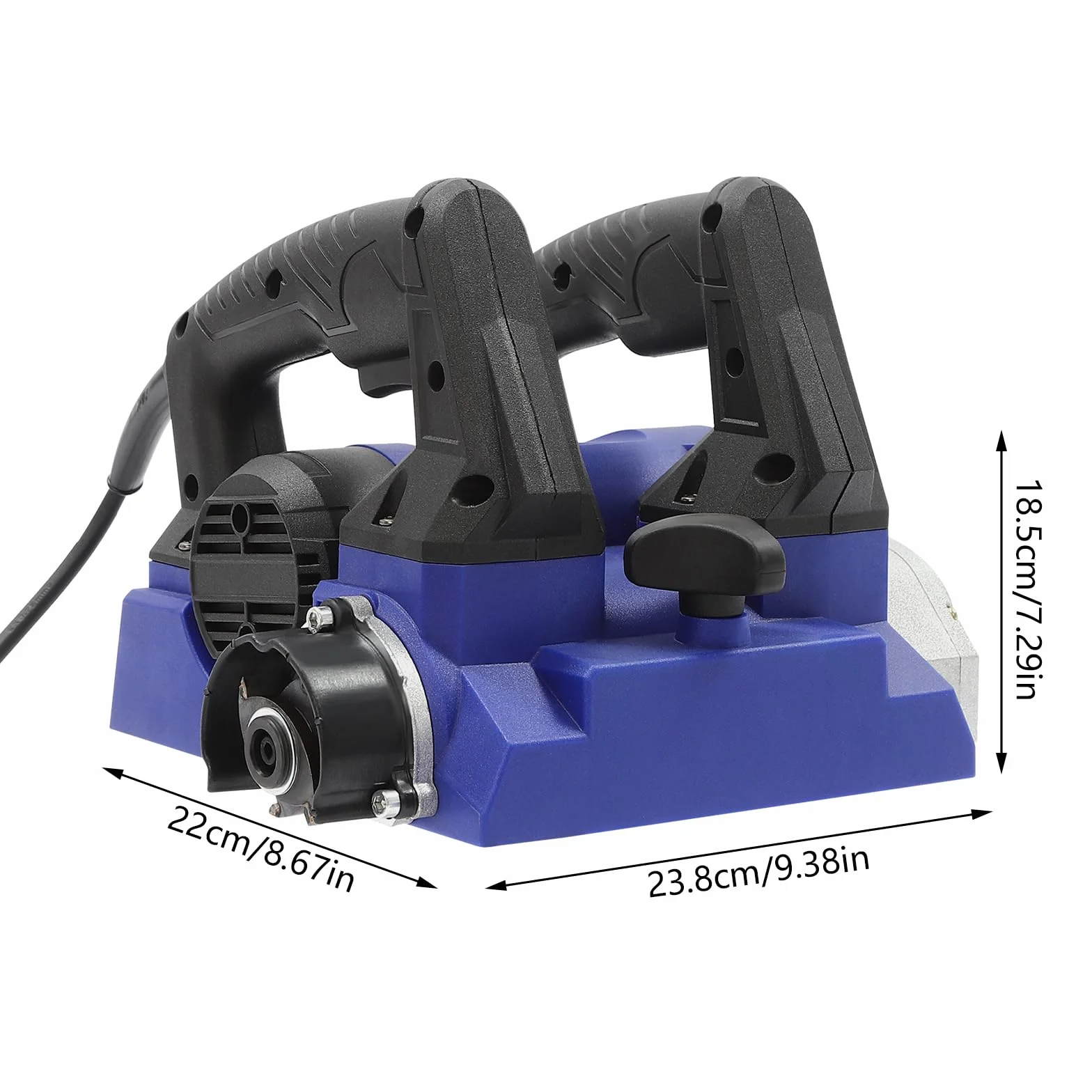 Cepilladora de pared eléctrica, 1300 W, portátil, profundidad de cepillado 1-4 mm, ancho 15 cm, raspador de pared, fresadora de renovación y limpieza