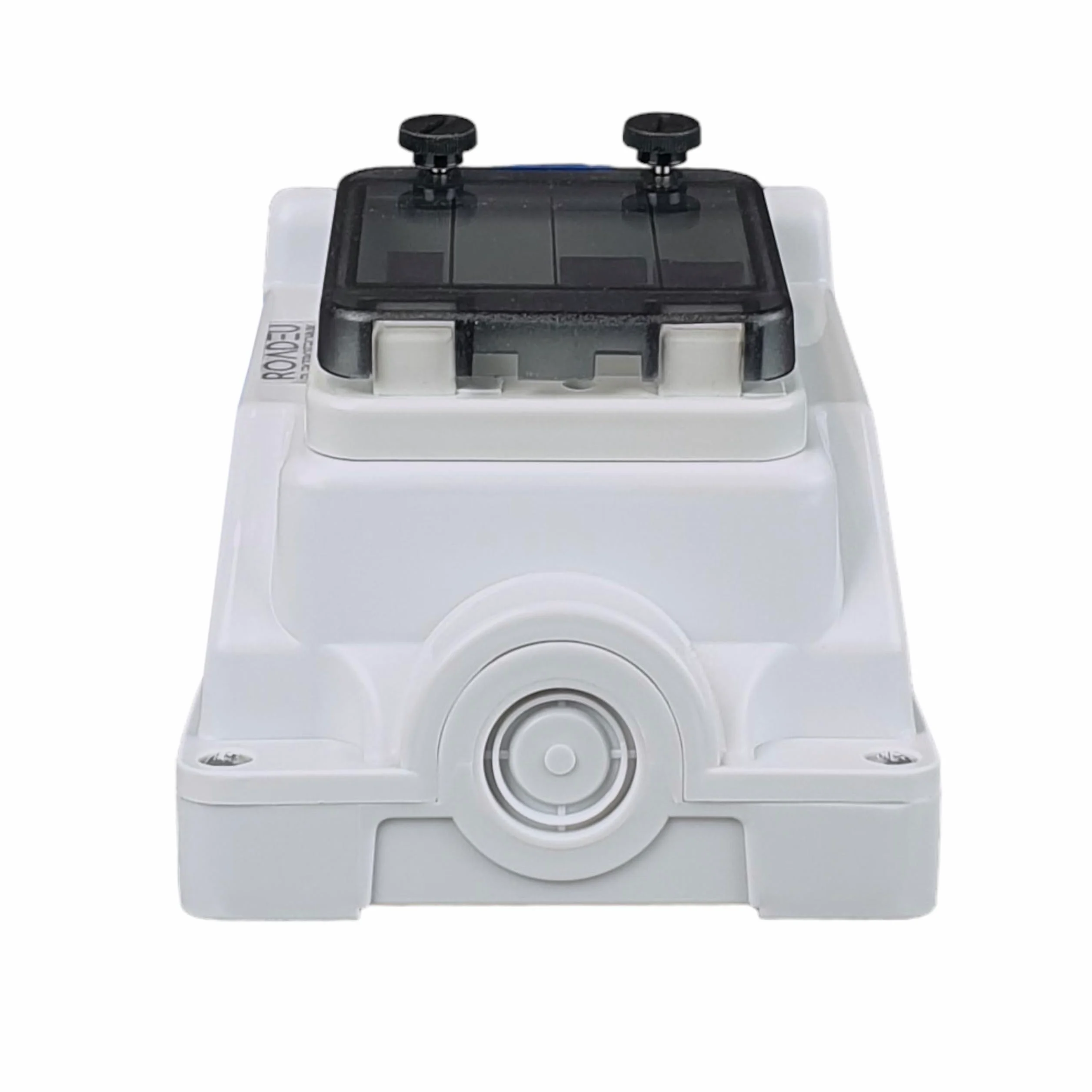 RoadEu - Toma de pared combinada CEE 32A 3P, con interruptor automático e interruptor diferencial, protección IP54. Ideal como distribuidor de pared para talleres, cobertizos o jardines.