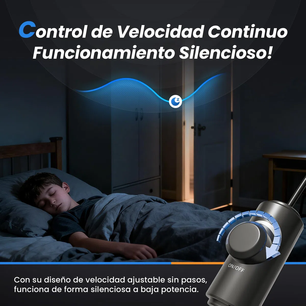 Ventilador de conducto regulable 150 mm con regulador de velocidad, Extractor en línea, motor con doble rodamiento de bolas, protección contra sobrecalentamiento, enchufe EU, cable VDE 3 m