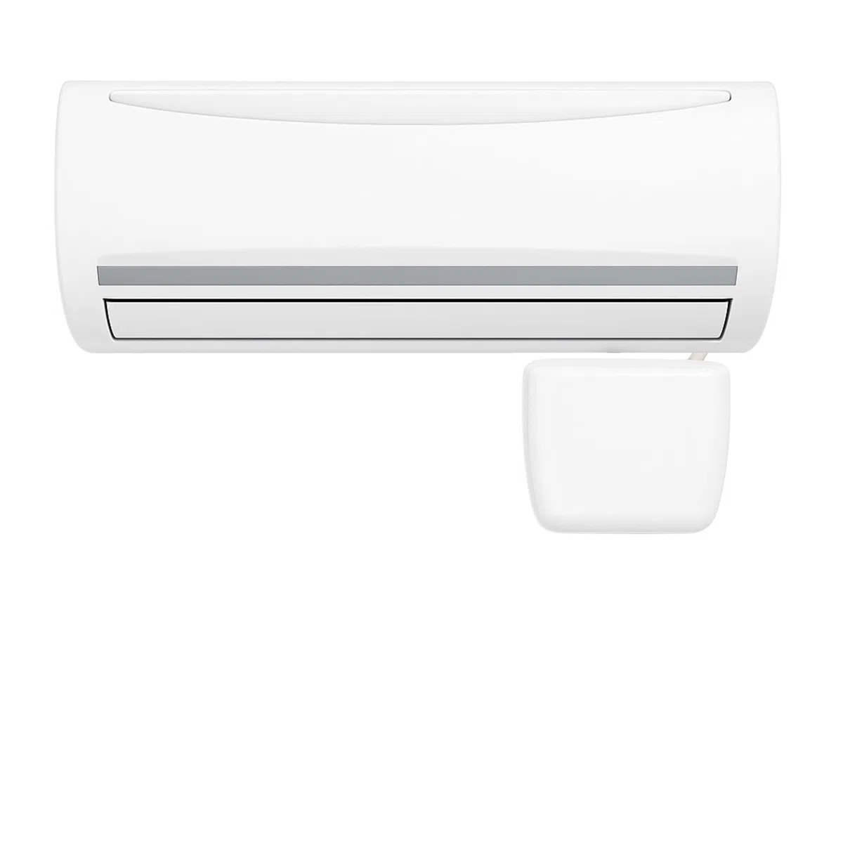 TECHZOCO Bomba de Condensados con deposito, Capacidad del Depósito 230 ml, ø tubo de salida de 6 mm, Rendimiento MAX 28 Kw, Voltaje 100-240V AC a 50/60 Hz, Dimensiónes 164 x 102 x 70 mm