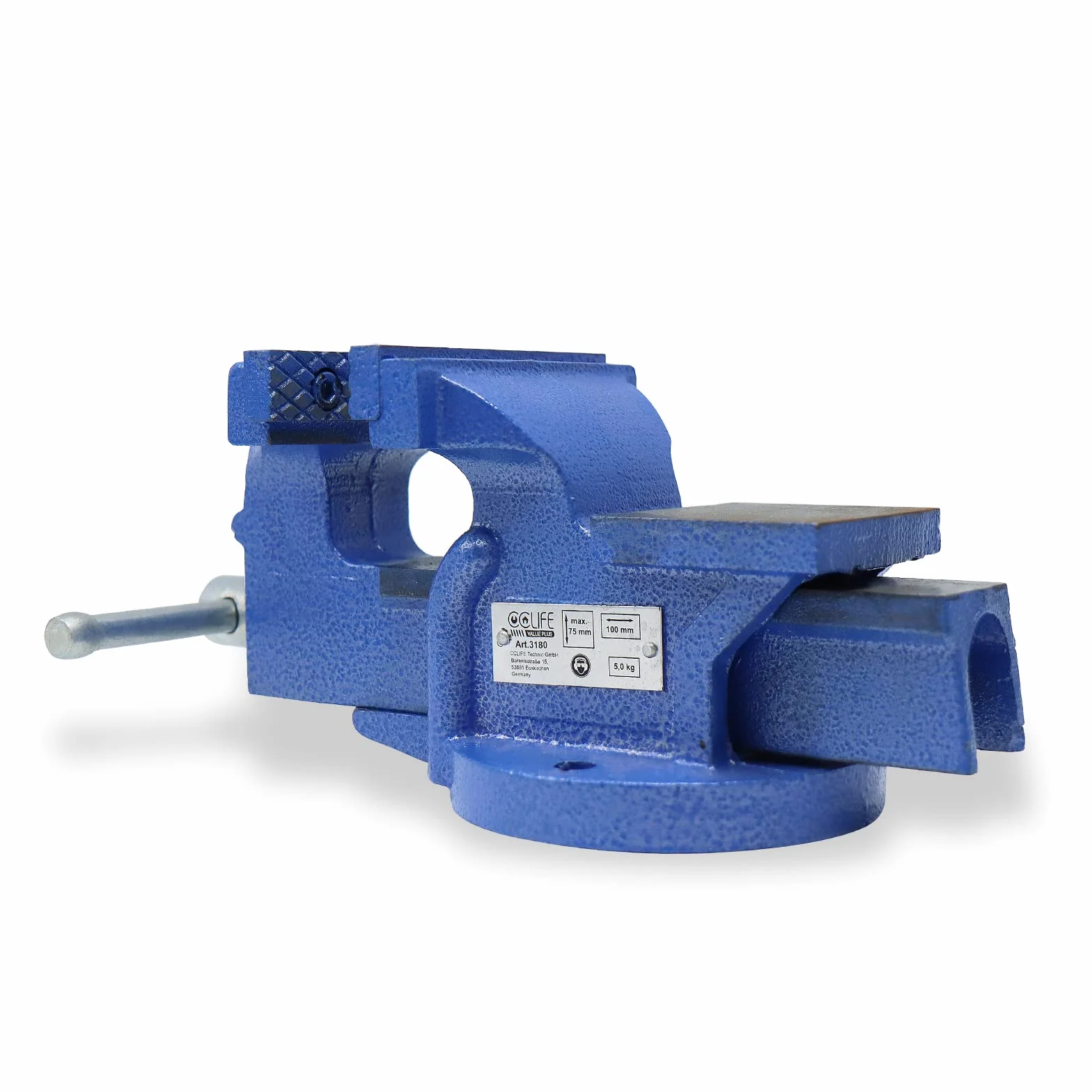 CCLIFE Tornillo de Banco 100mm/125mm Tornillo para Banco de Trabajo