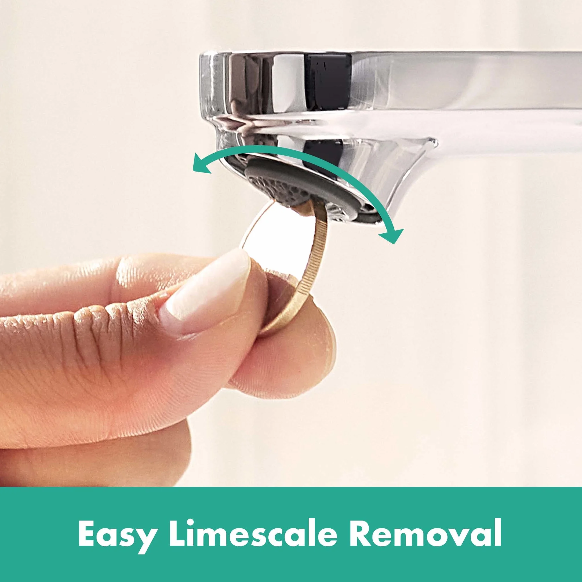 hansgrohe Rebris S Mezlador monomando de bañera visto, cromo, 72440000