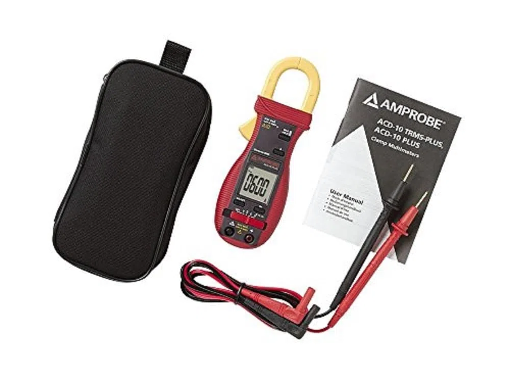 ACD-10 PLUS Pinza amperimétrica 600A AC, Capacidad, Frecuencia