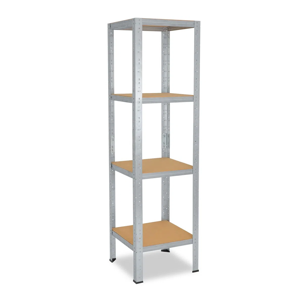 shelfplaza Home 155x50x50 cm Estantería Pesada en galvanizada con 4 baldas y 175 kg de Capacidad de Carga por balda