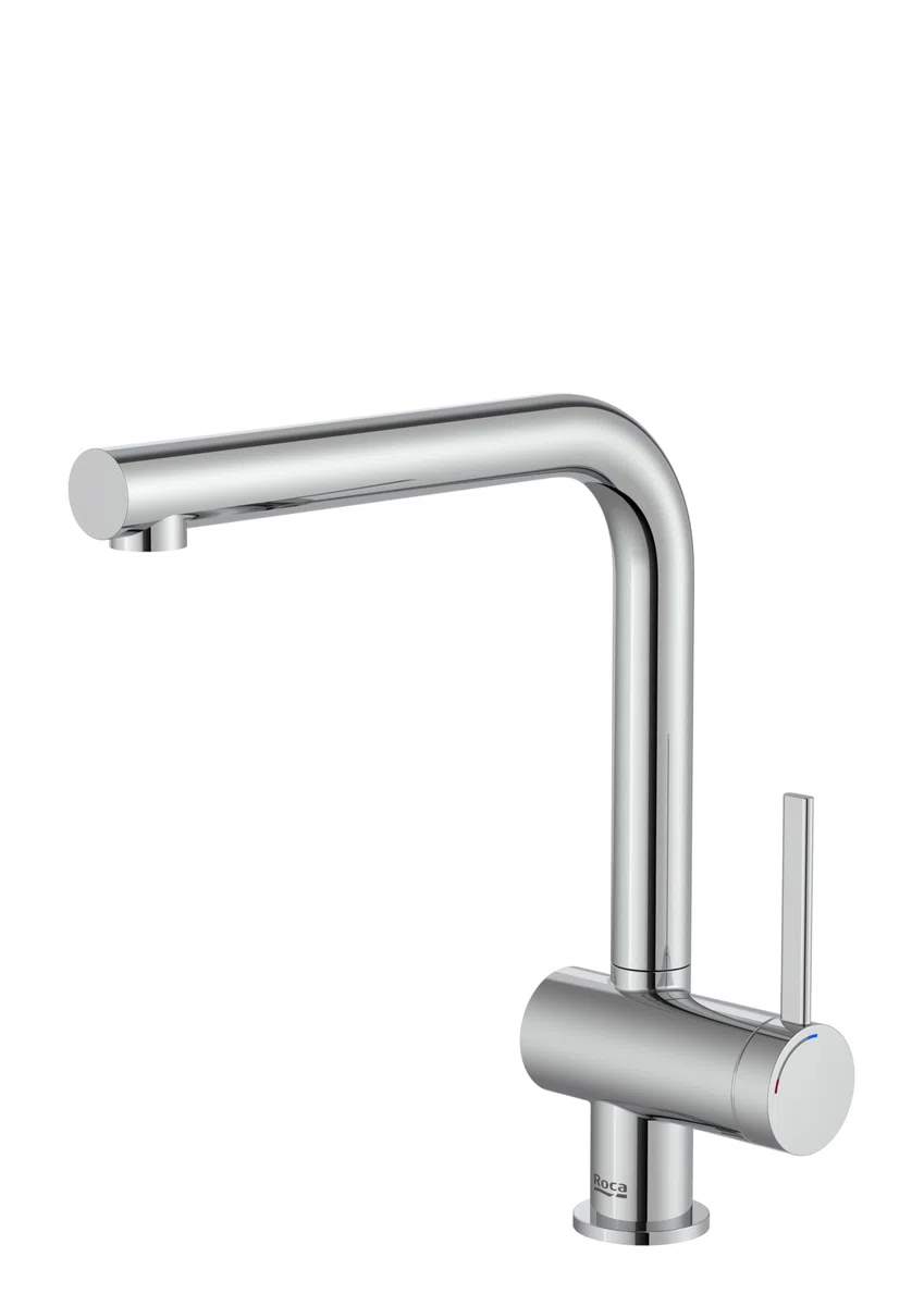 Roca A5A831FC00 Mezclador Cocina Caño L, Coleccion Ona, Cromado