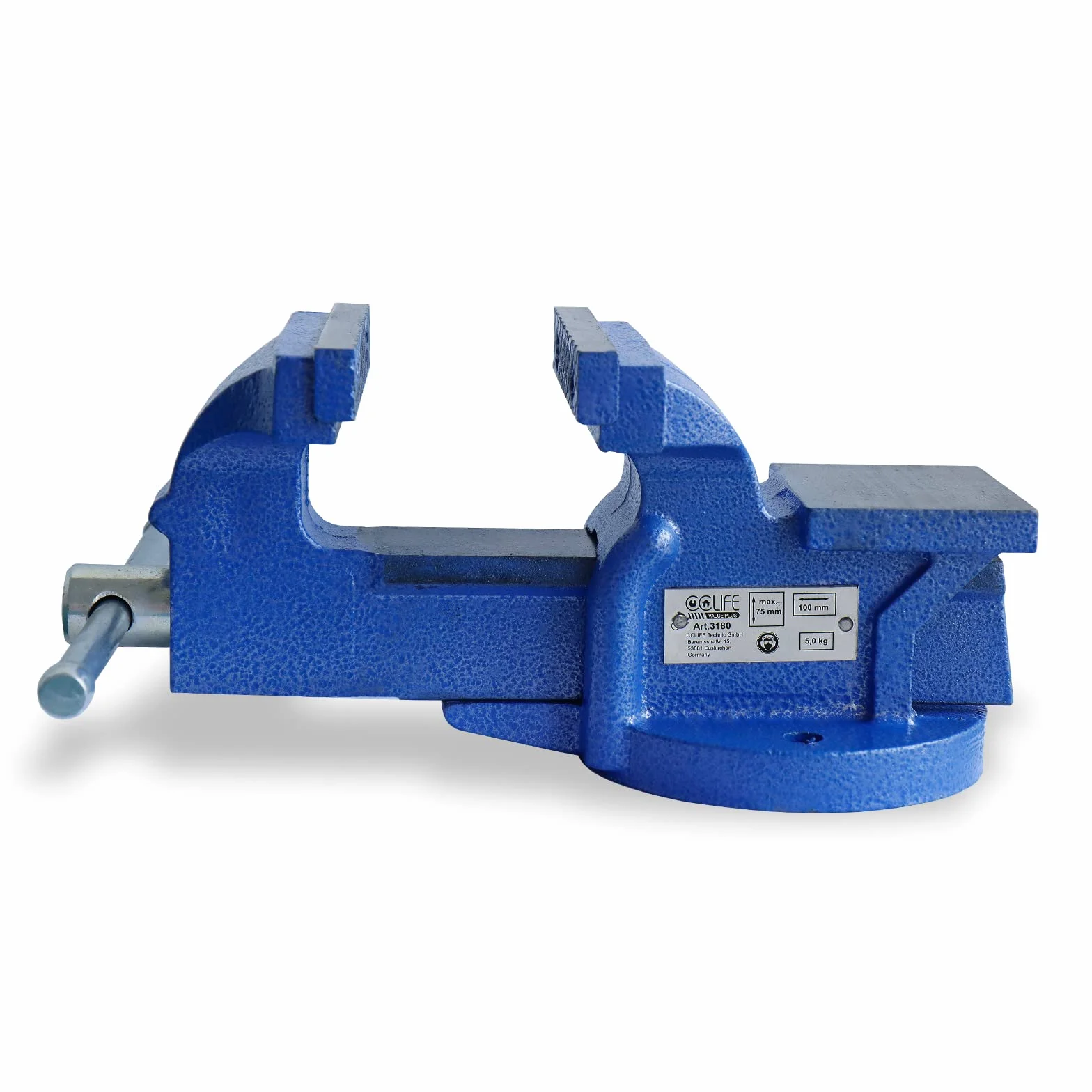 CCLIFE Tornillo de Banco 100mm/125mm Tornillo para Banco de Trabajo