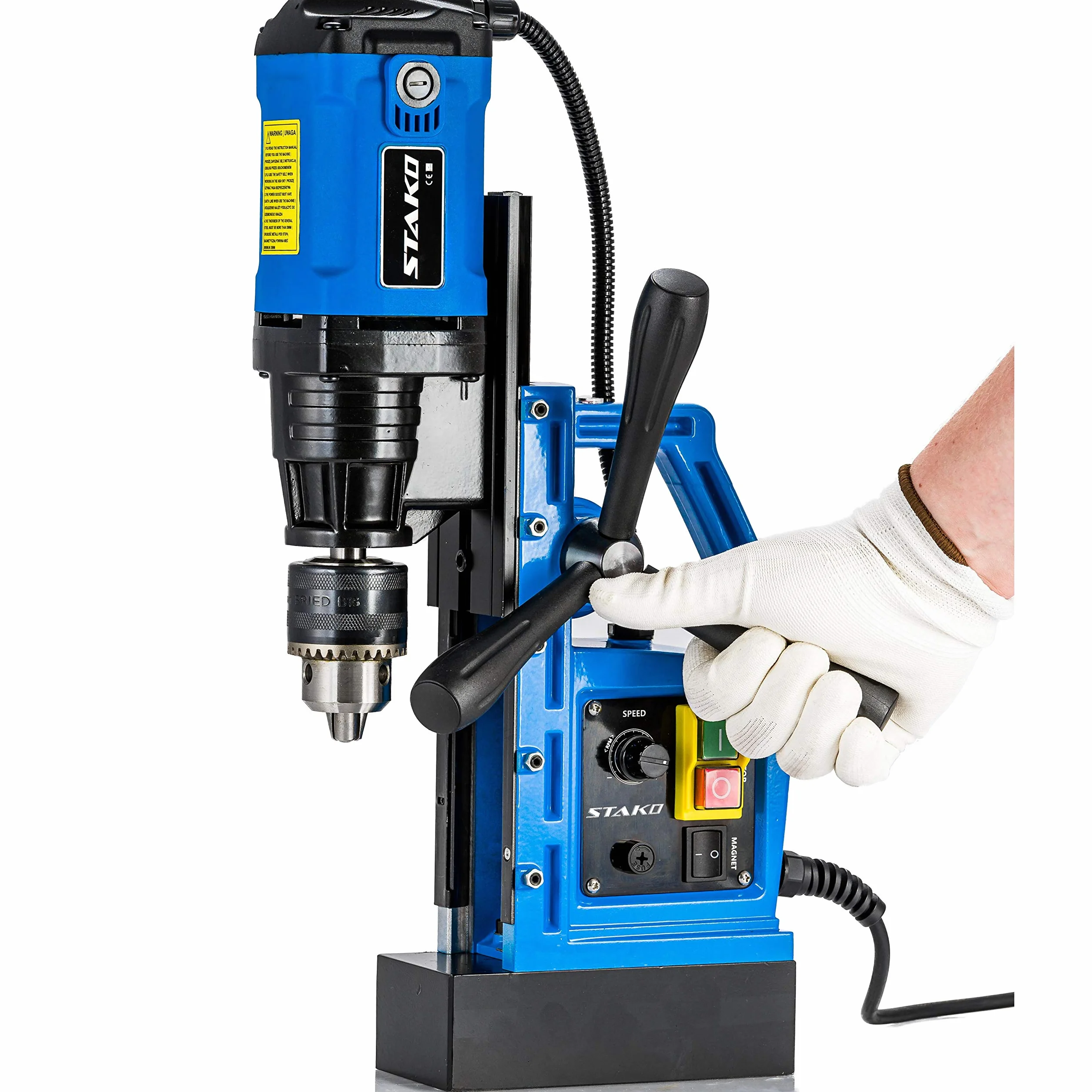 TALADRO MAGNÉTICO 1480 WATT 680 RPM (ligera, 10 kg) STAKO