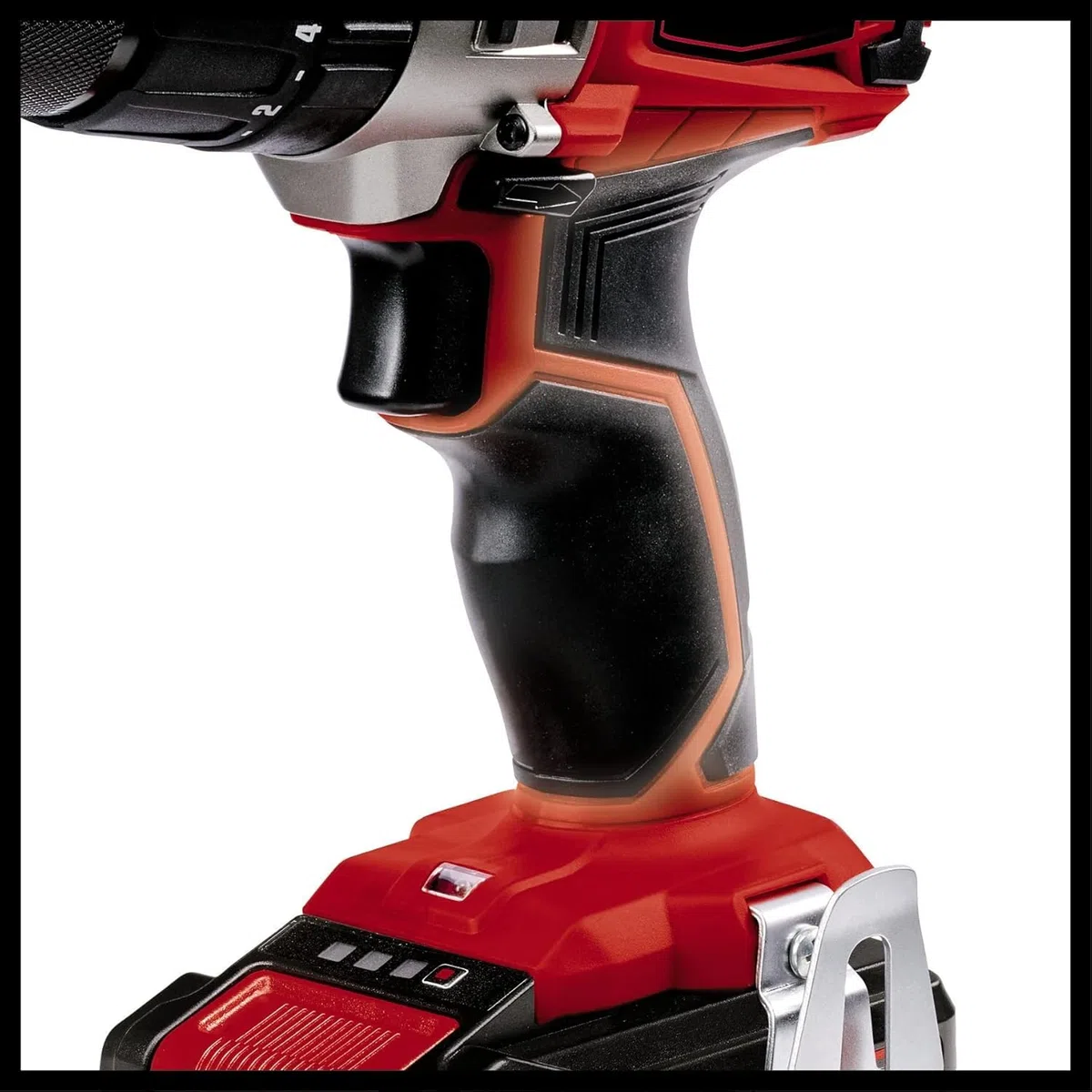 Einhell Taladro percutor con batería TE-CD 18/2 Li +22 (1x2,5 Ah) PXC (iones de Li, 18 V, 44 Nm, engranaje de 2 veloc., incl. batería de 2,5 Ah, cargador rápido, caja de puntas de 22 piezas y maletín)
