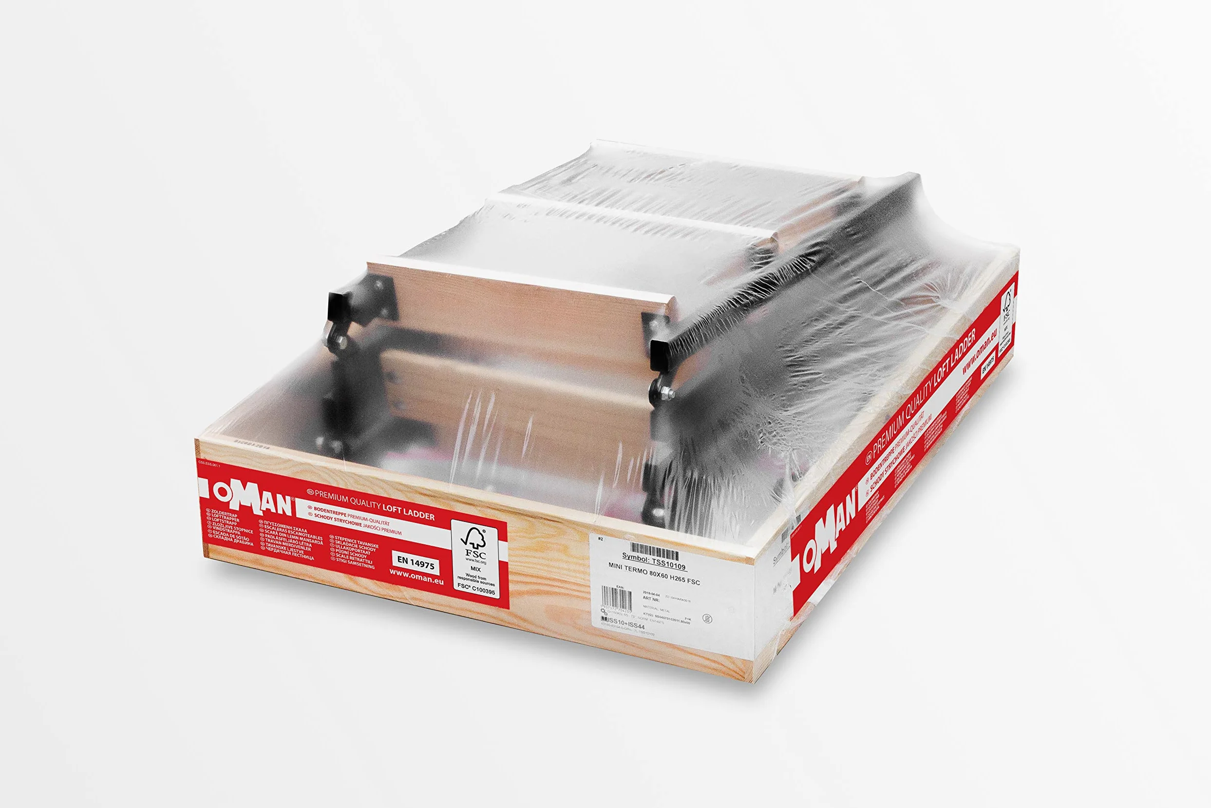 Escalera de suelo Oman Mini Thermo 80 x 60 Valor en U: 1,22 W/(m2.K) (80 x 60)
