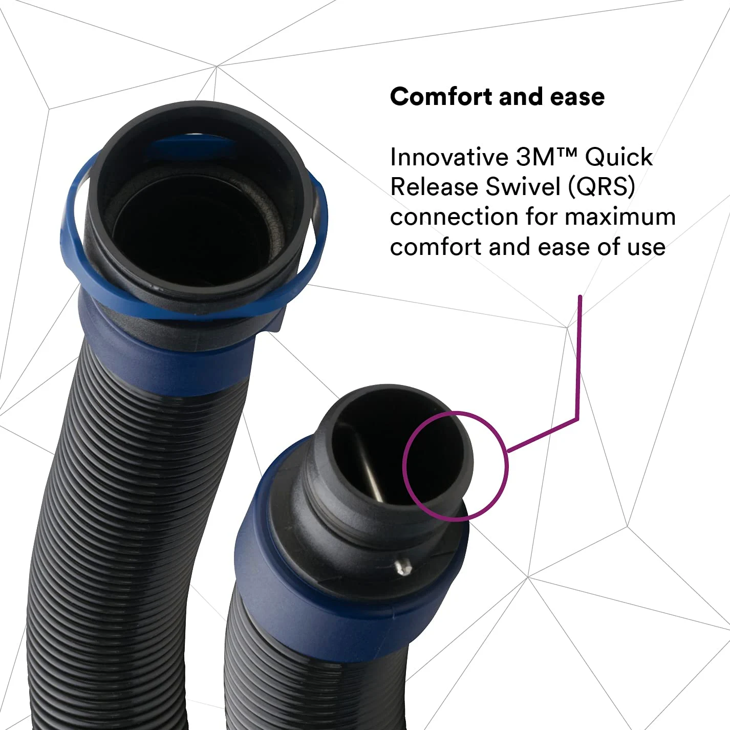 3M Versaflo BT-30 - Tubo de respiración ajustable