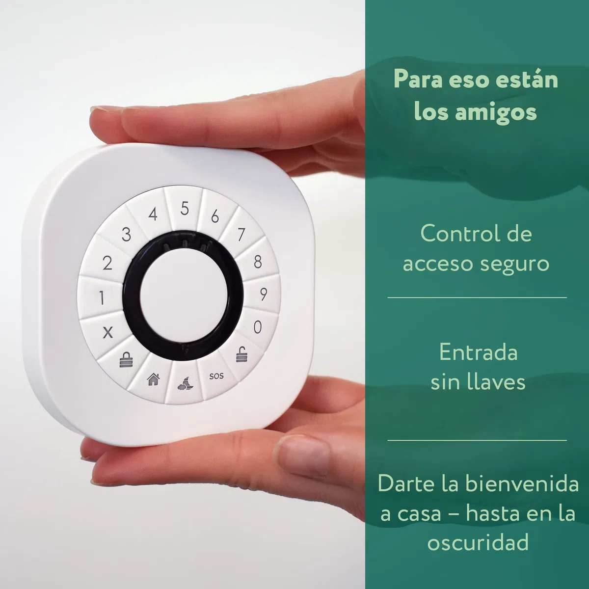 frient Intelligent Keypad | Teclado Inteligente | Control de Acceso Seguro | Entrada sin Llaves | Zigbee | Funciona con Homey y Home Assistant