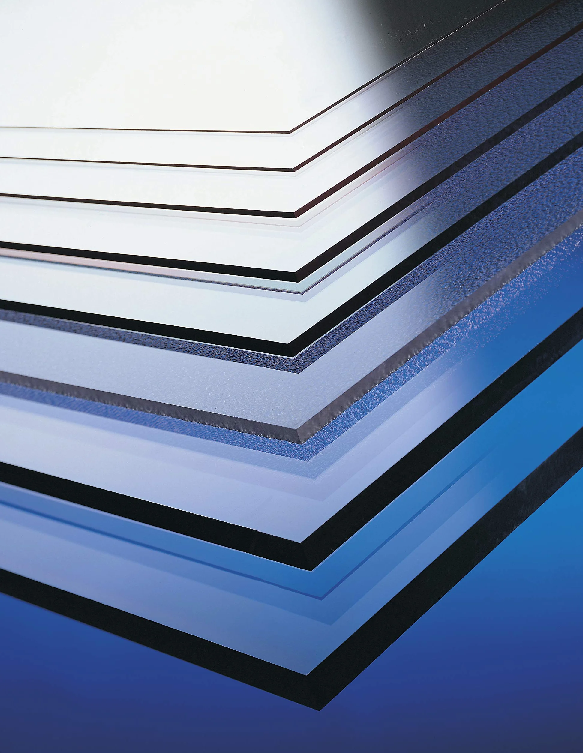 Placa de policarbonato compacta 5 mm transparente protegida contra los rayos UV 1000 x 500 mm