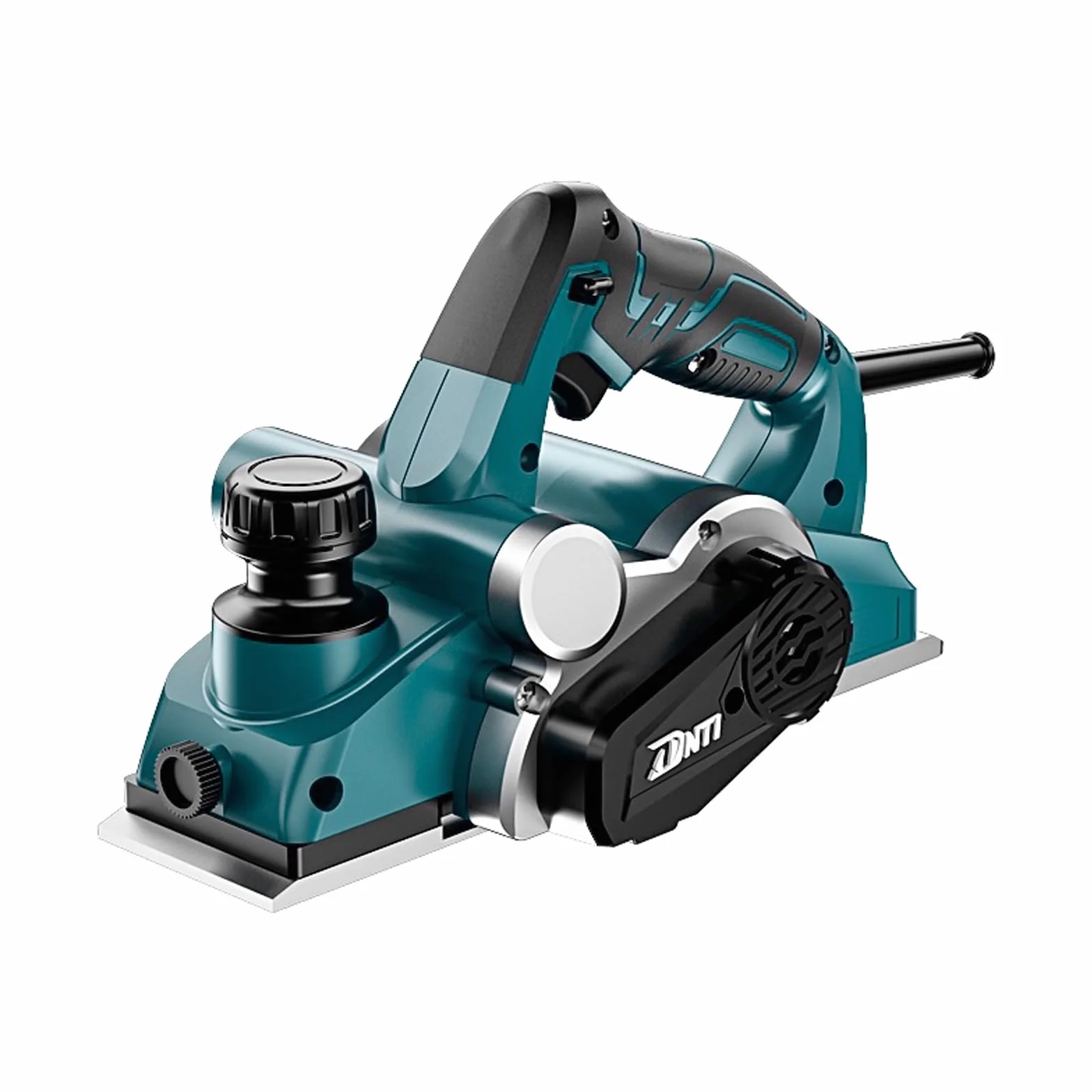 DNTI Cepillo eléctrico con Cable 850W Anchura de cepillado 82 mm profundidad de 2 mm Incluye botones ajustables 17000 rpm Acabado Liso para Bricolaje cepilladora de madera electrica (58218)